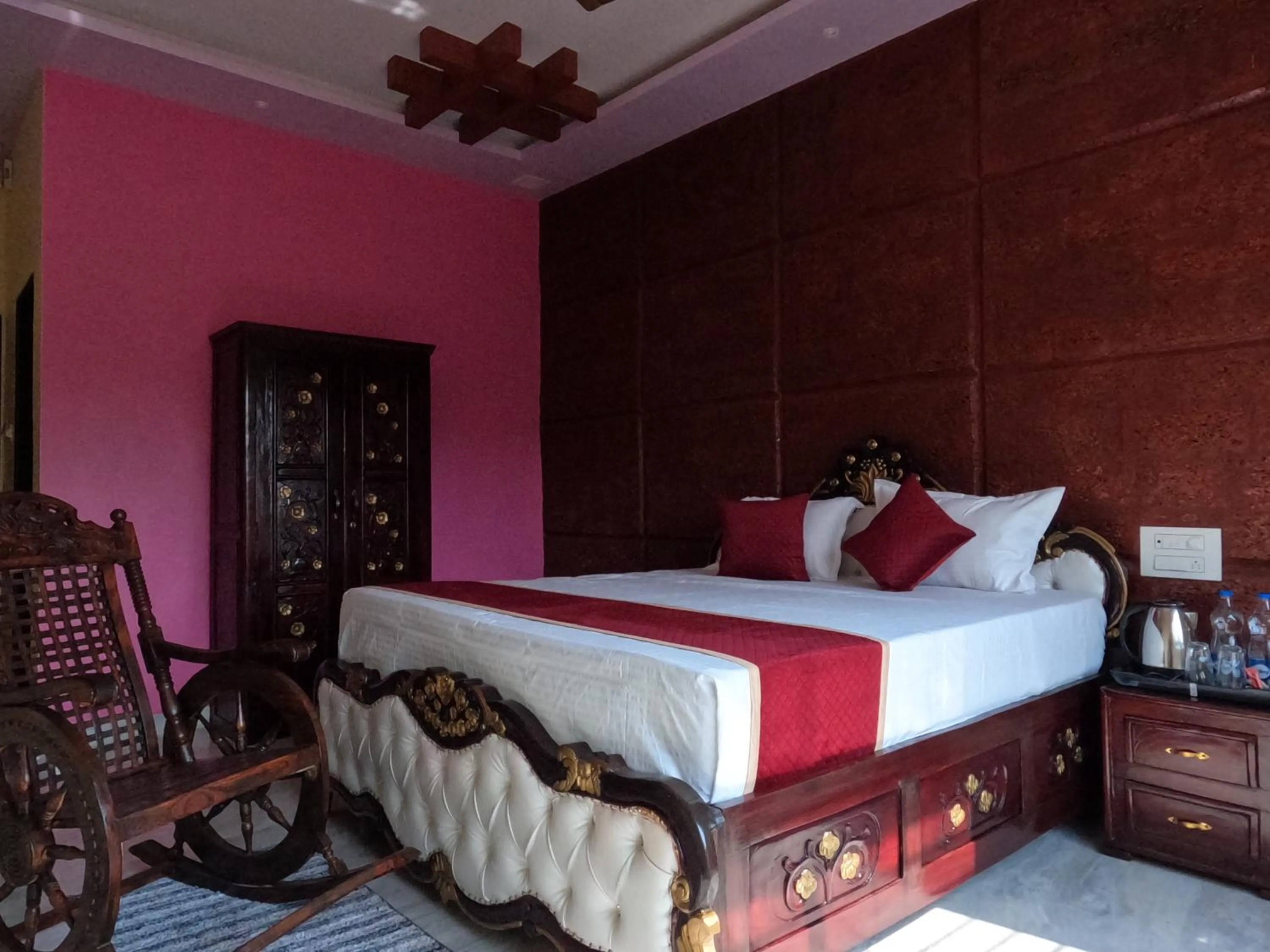 Photo of the whole room, Bed in Kokan Heritage Resort