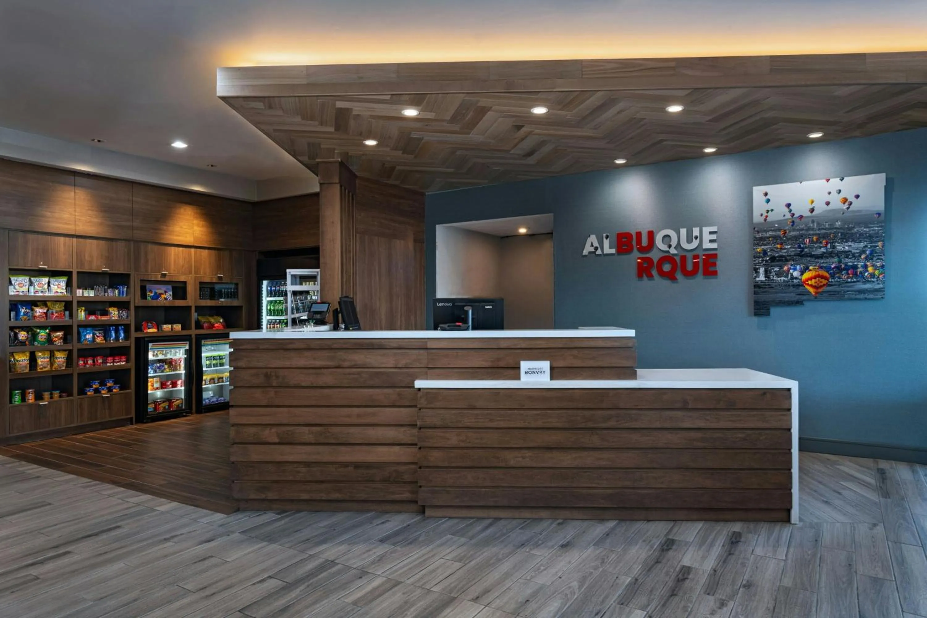 Lobby or reception in TownePlace Suites by Marriott Albuquerque Uptown