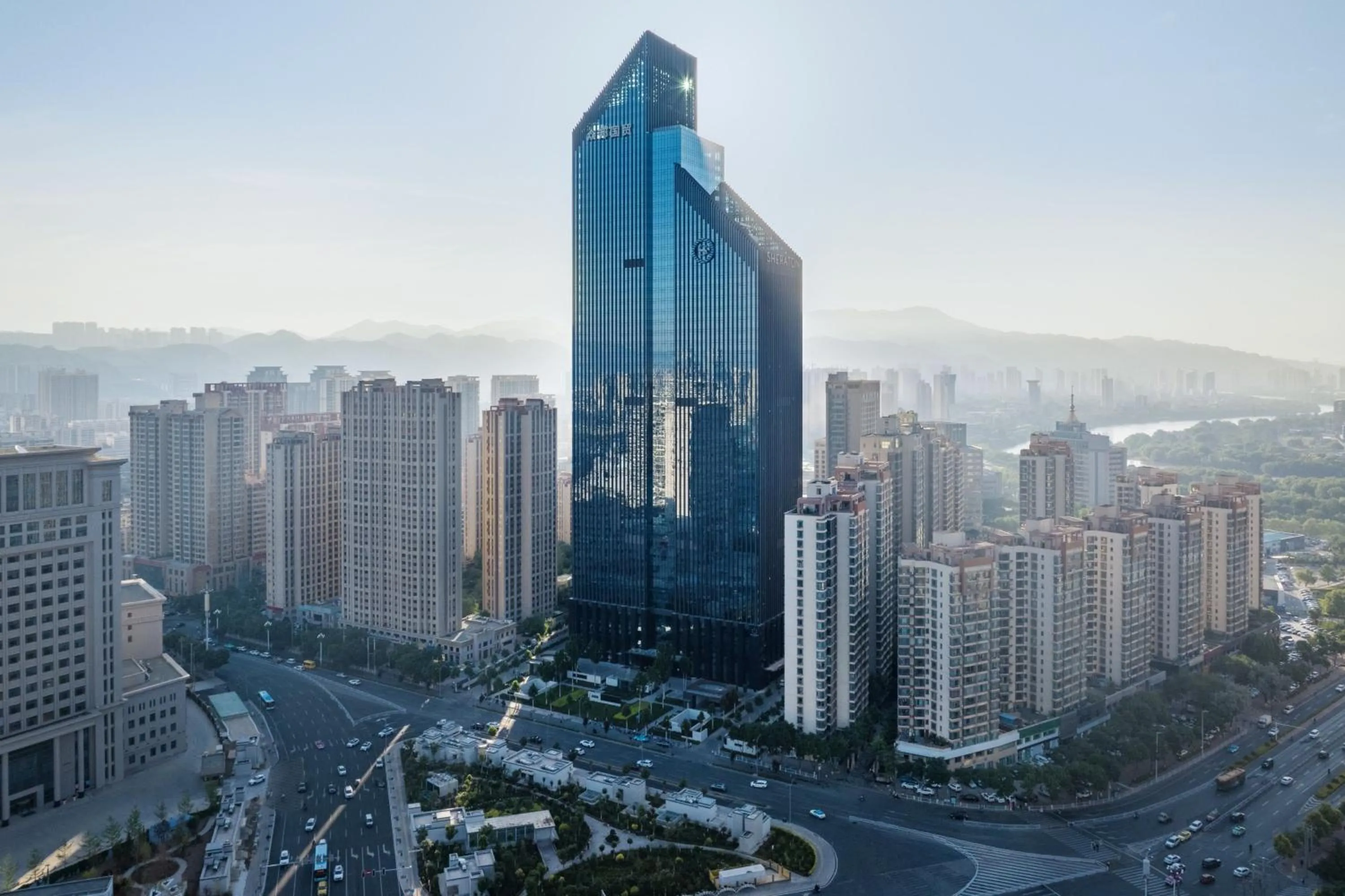 Property building in Sheraton Lanzhou Anning