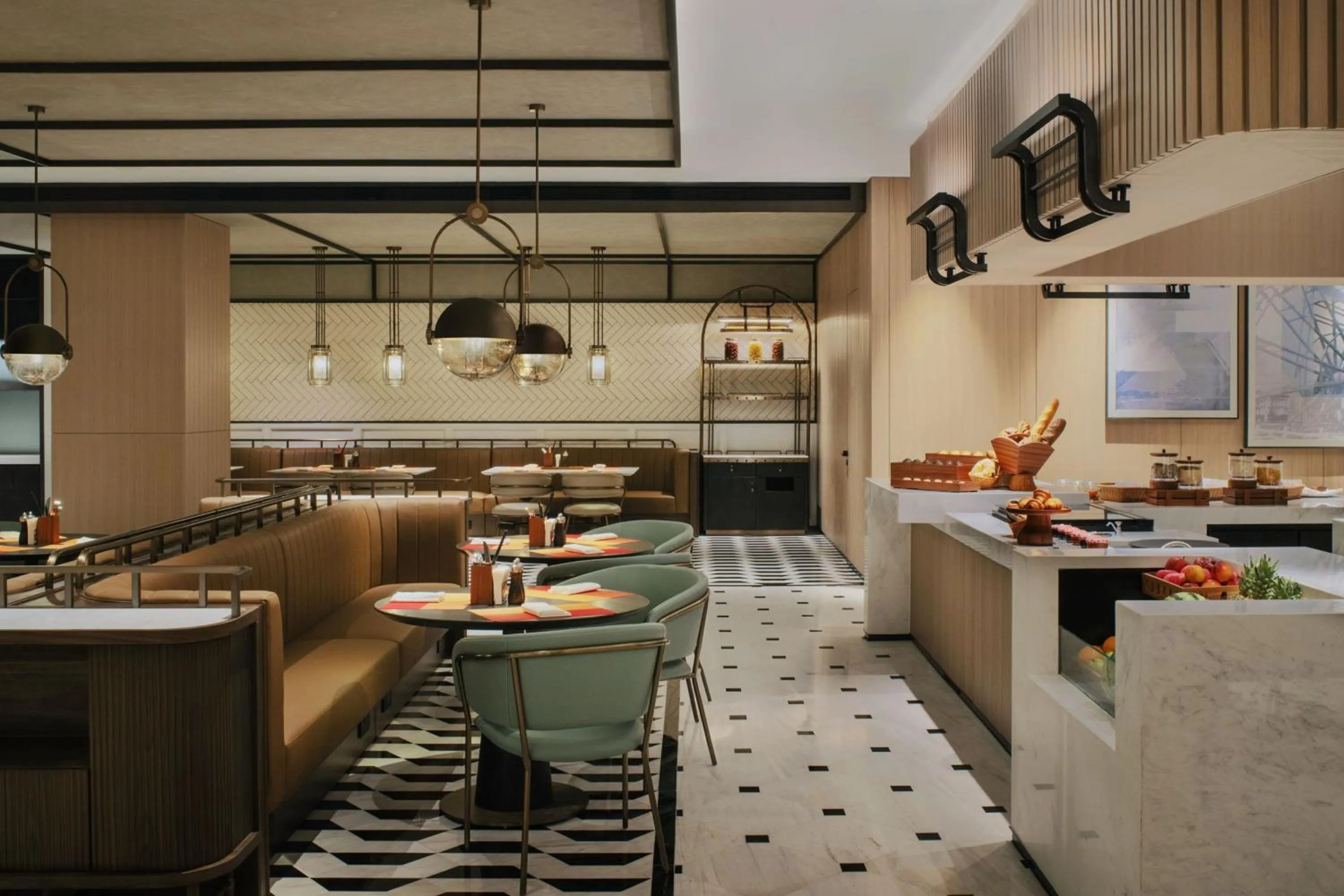 Restaurant/places to eat in Sheraton Lanzhou Anning