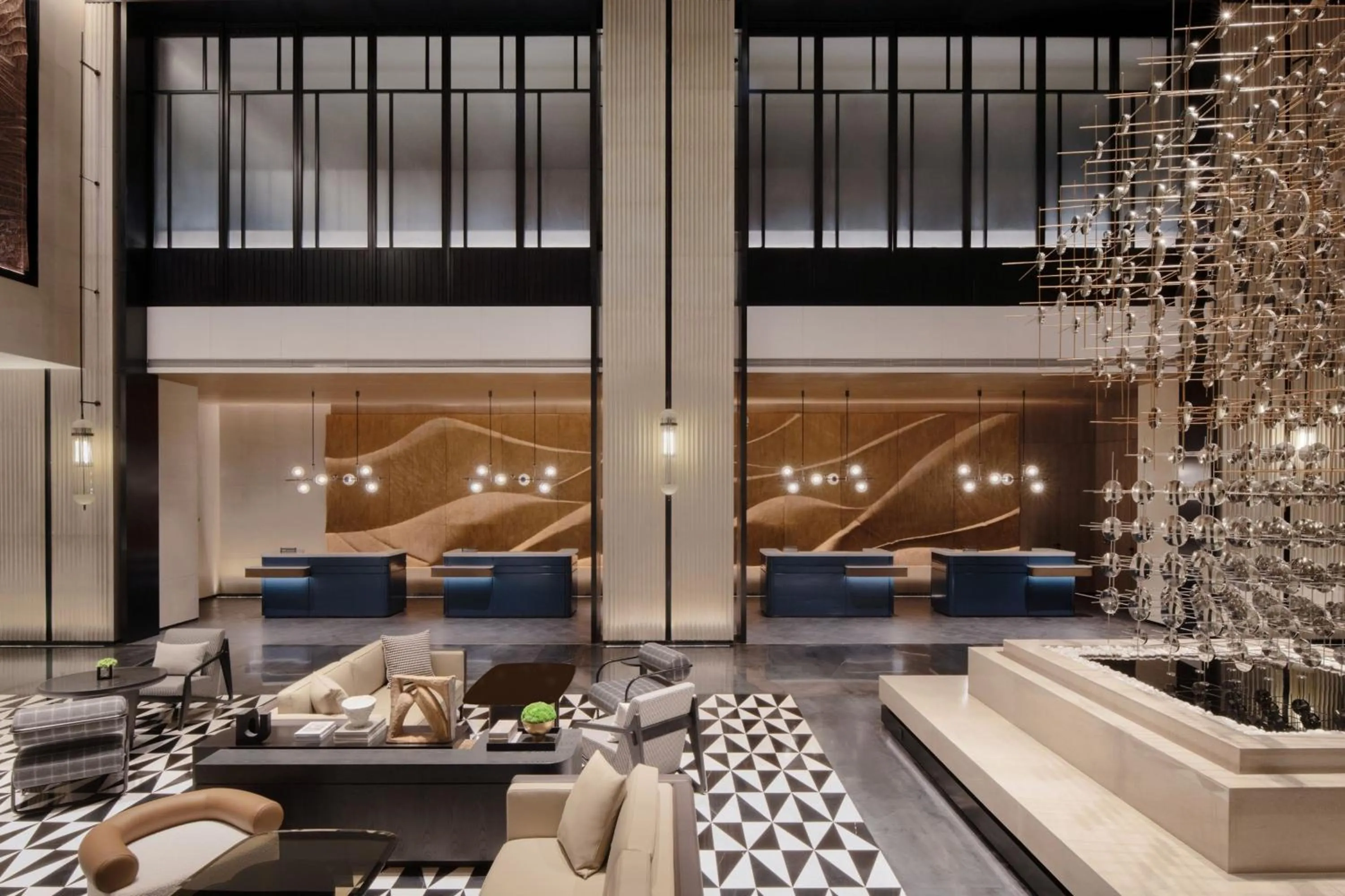 Lobby or reception in Sheraton Lanzhou Anning