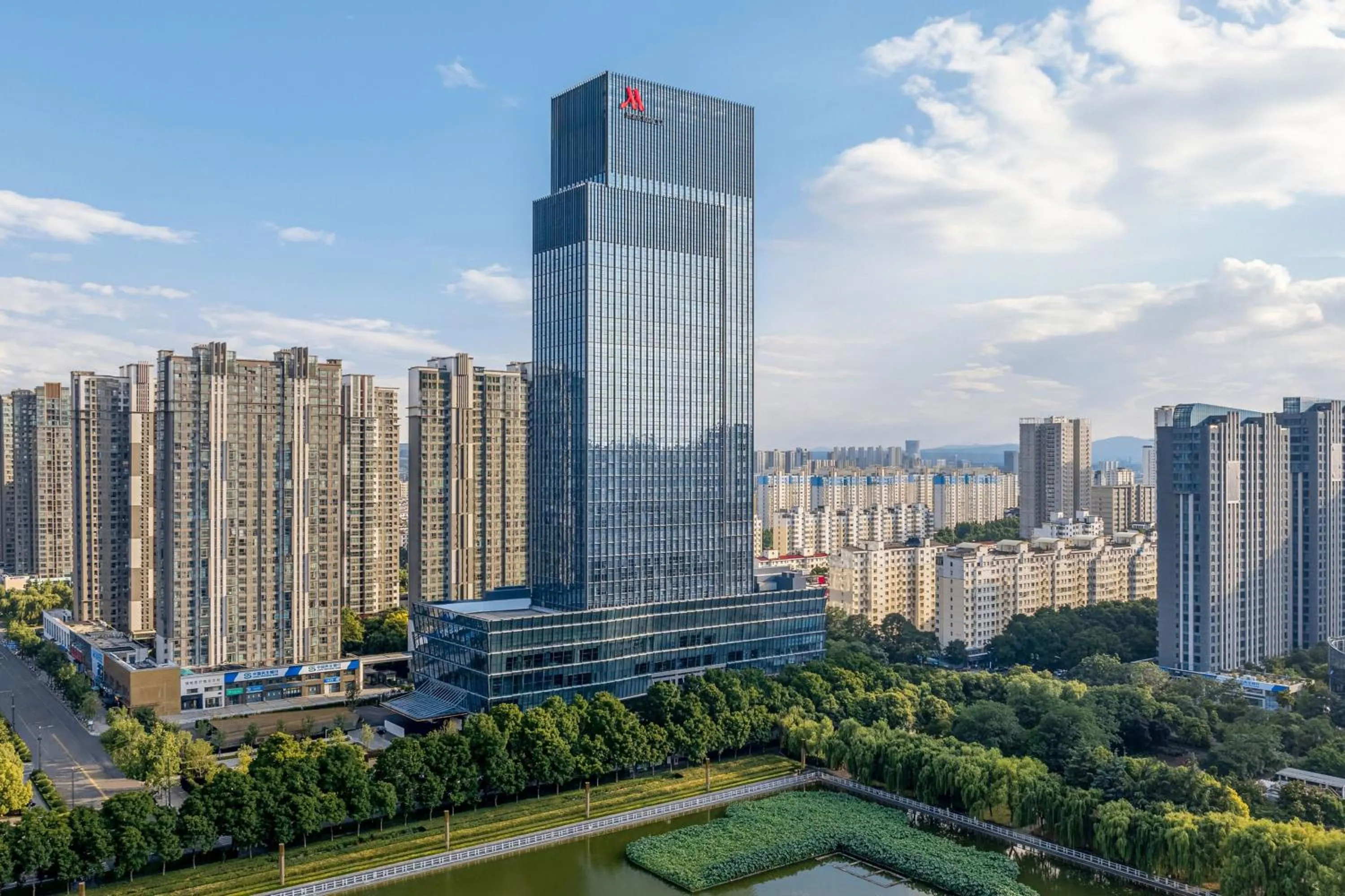 Property building in Luoyang Marriott Hotel