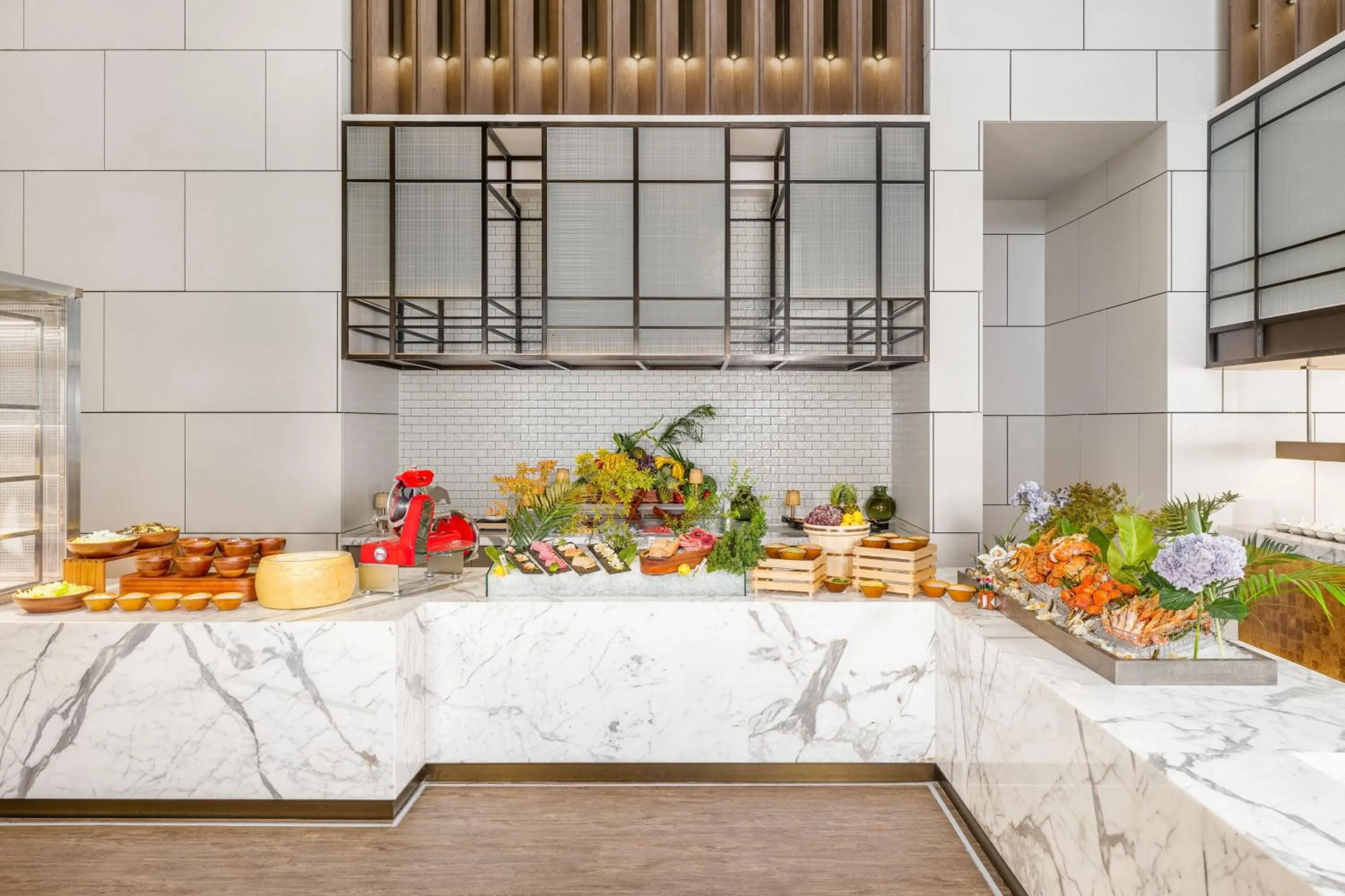 Kitchen or kitchenette in Luoyang Marriott Hotel