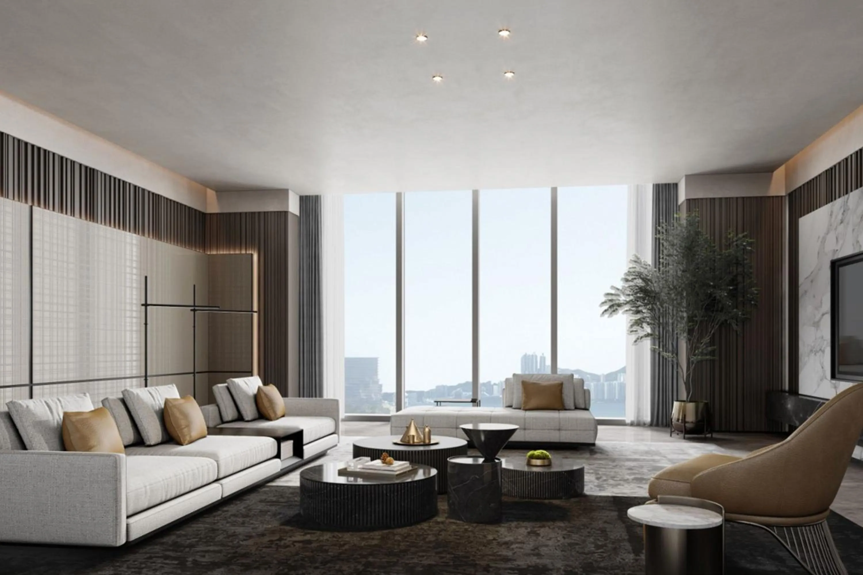 Bedroom in Luoyang Marriott Hotel