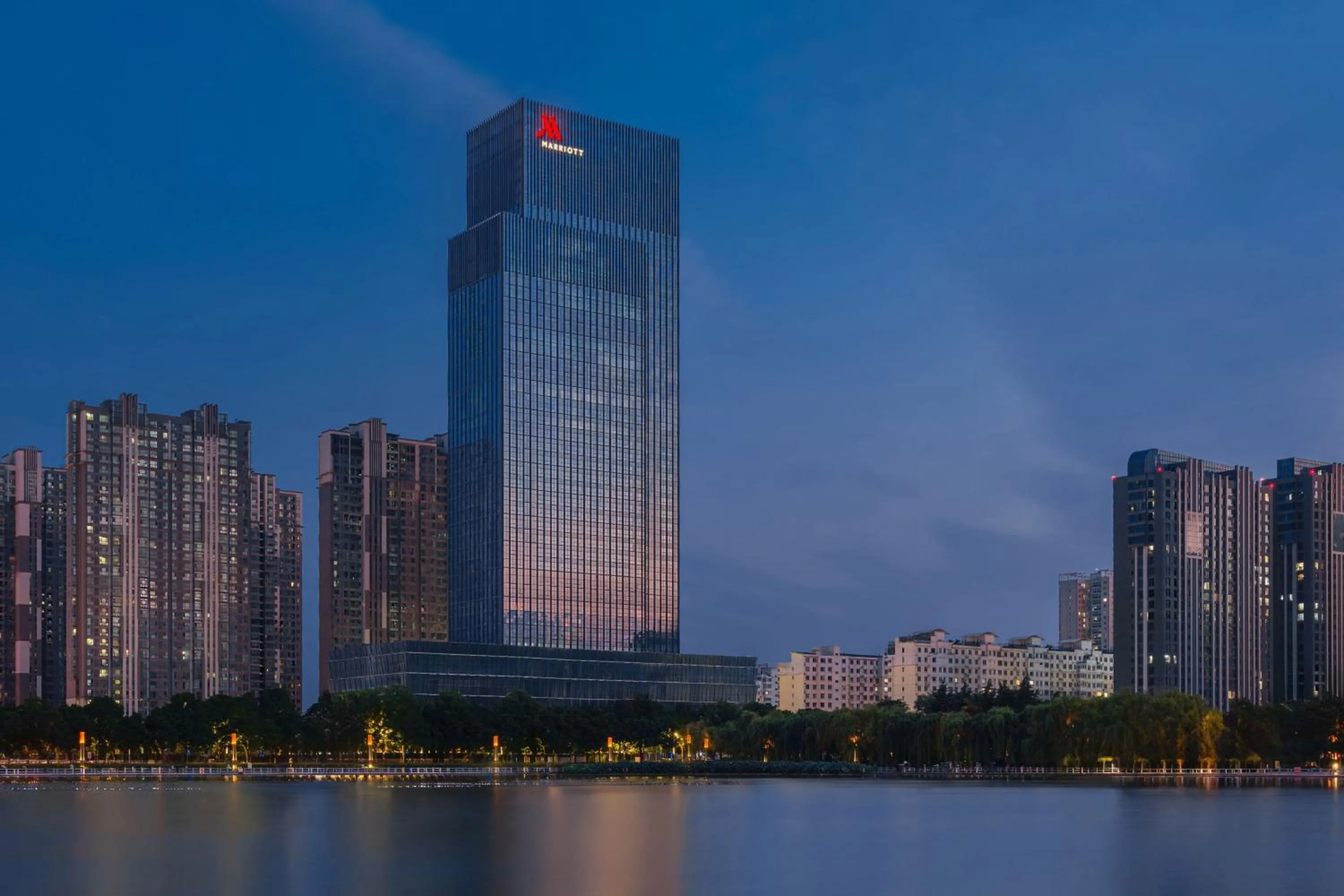 Property building in Luoyang Marriott Hotel