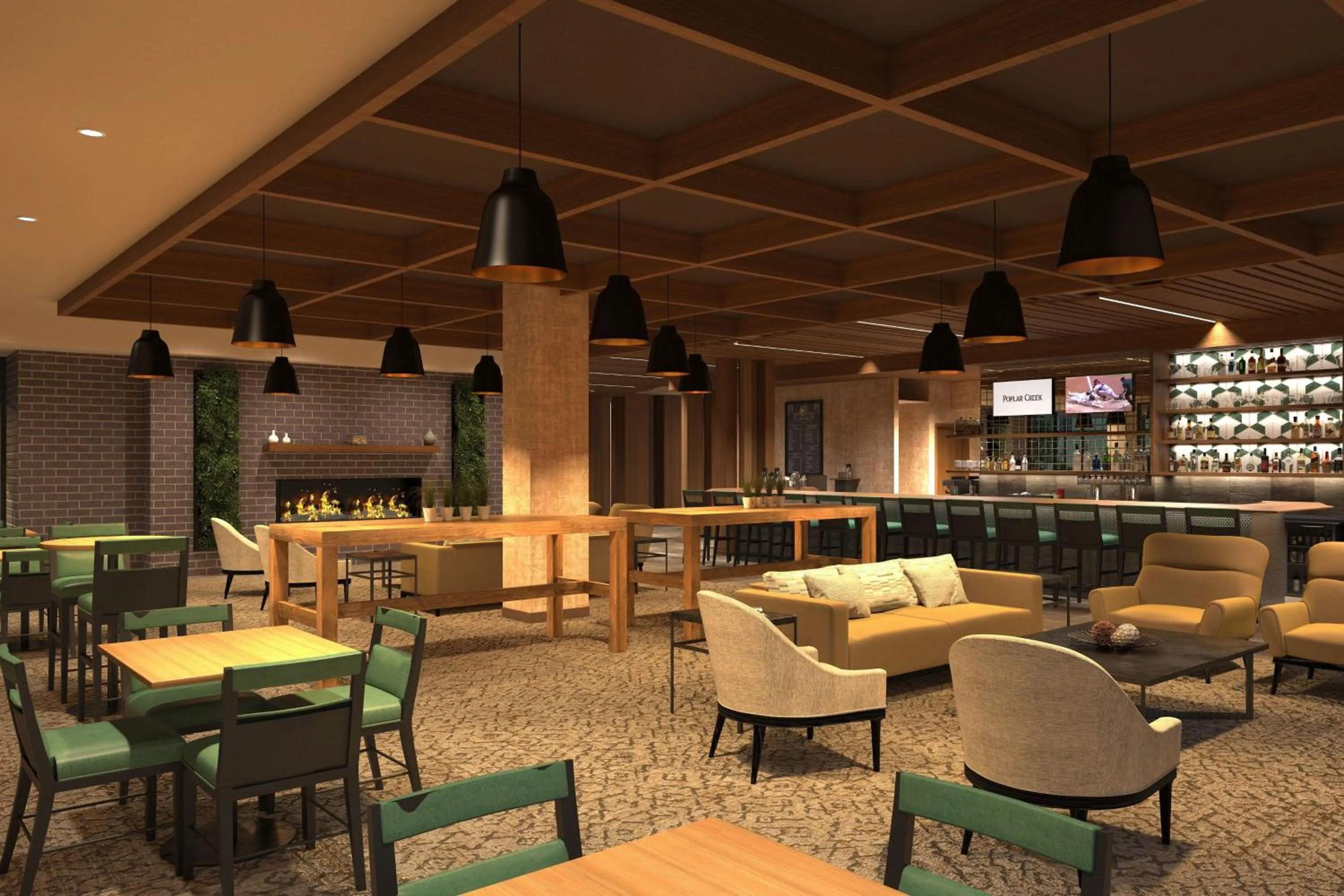 Restaurant/places to eat in Courtyard by Marriott Milwaukee Brookfield at Poplar Creek