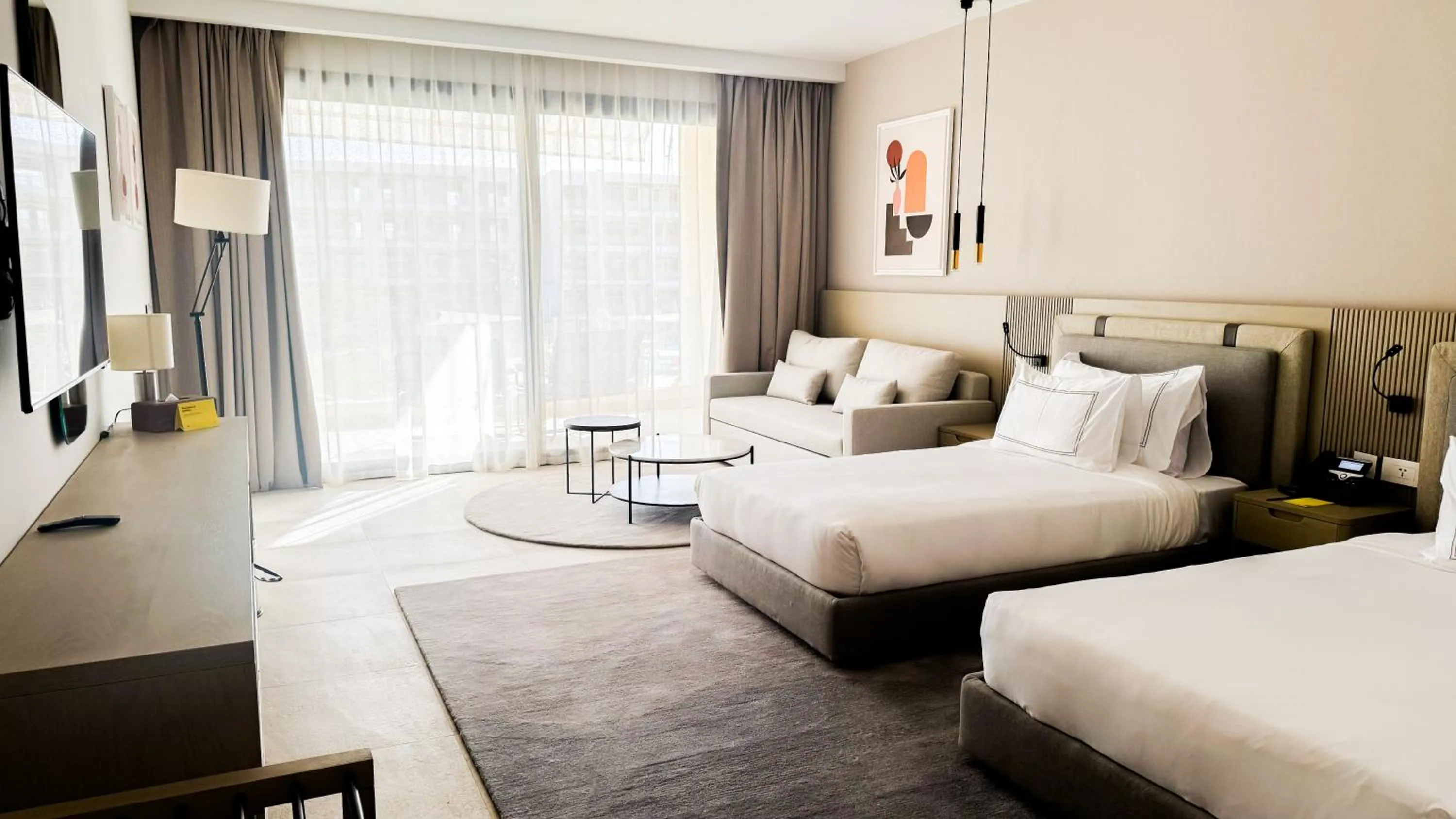 Bed in The G Einbay Golf Resort