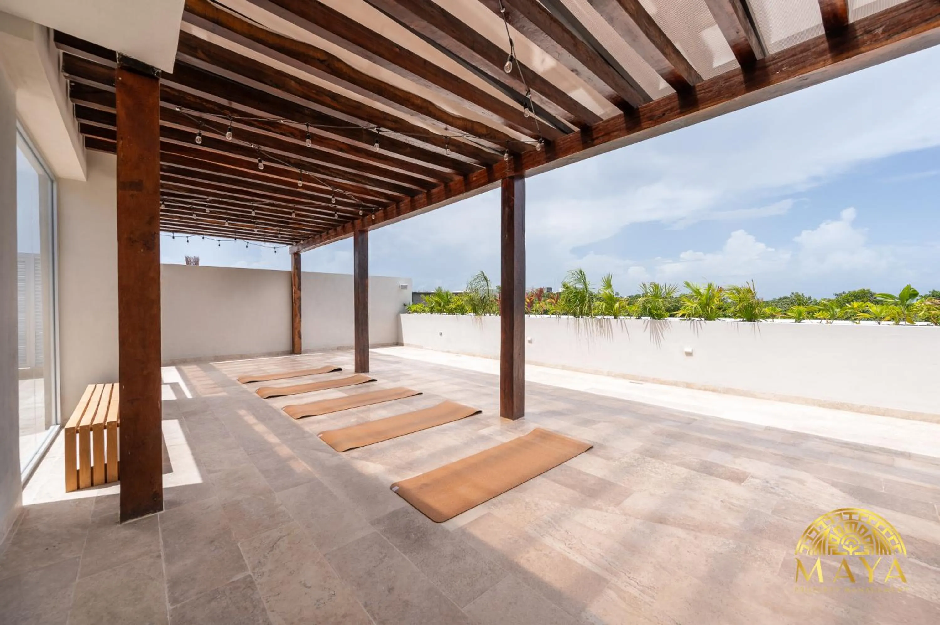Solarium in Nhoa Tulum Aparthotel by Maya PM