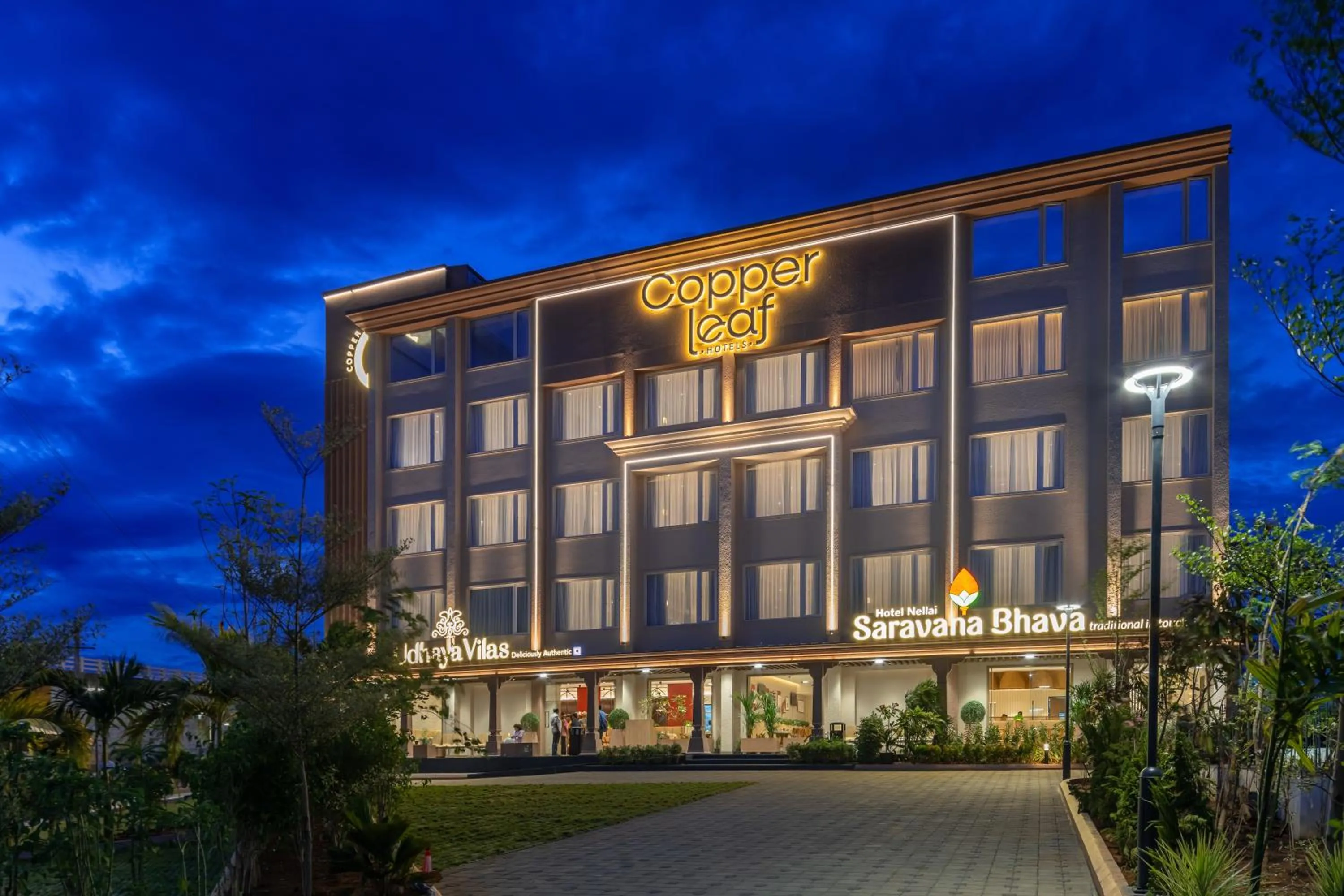 Property building in Copper Leaf Hotels, Tirunelveli