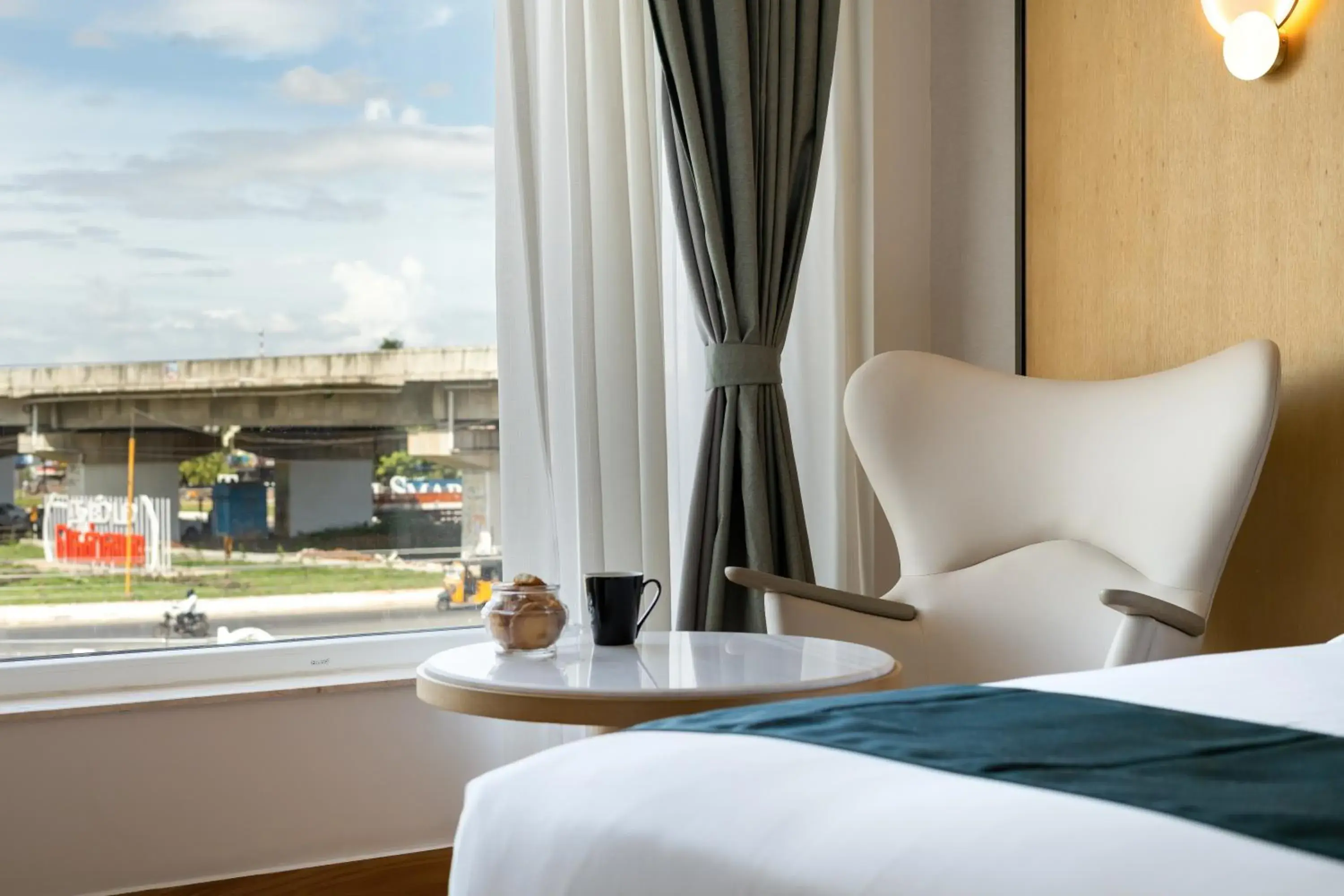 Deluxe Double Room - single occupancy in Copper Leaf Hotels, Tirunelveli Deluxe Double Room - single occupancy in Copper Leaf Hotels, Tirunelveli