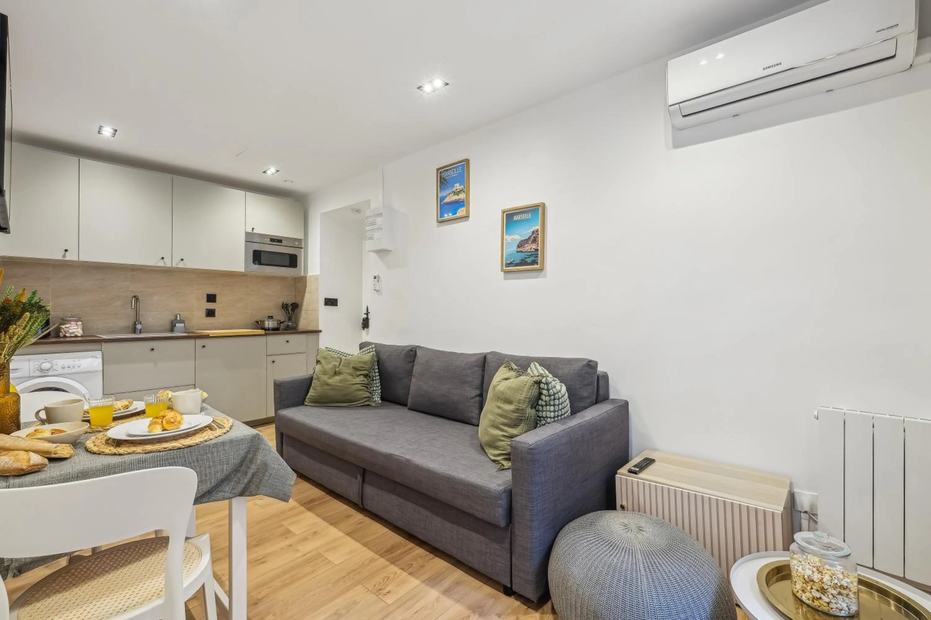 Living room in Rivages du Vieux Port