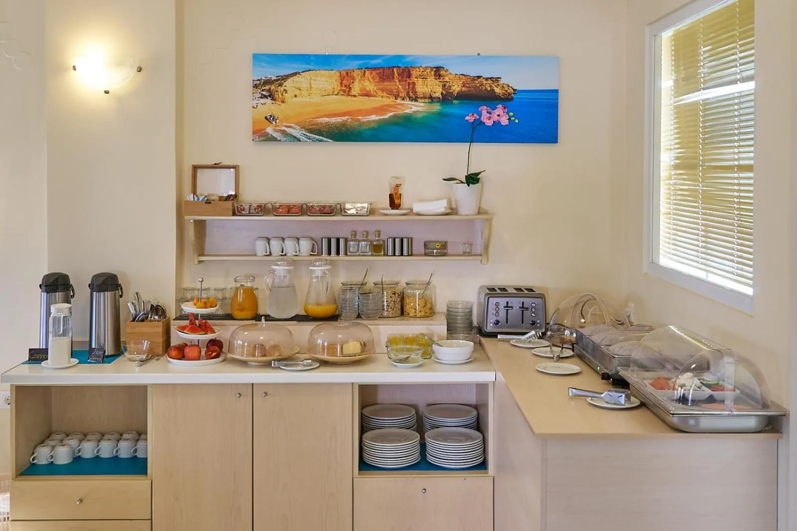 Continental breakfast in Apollon Hotel Apartments