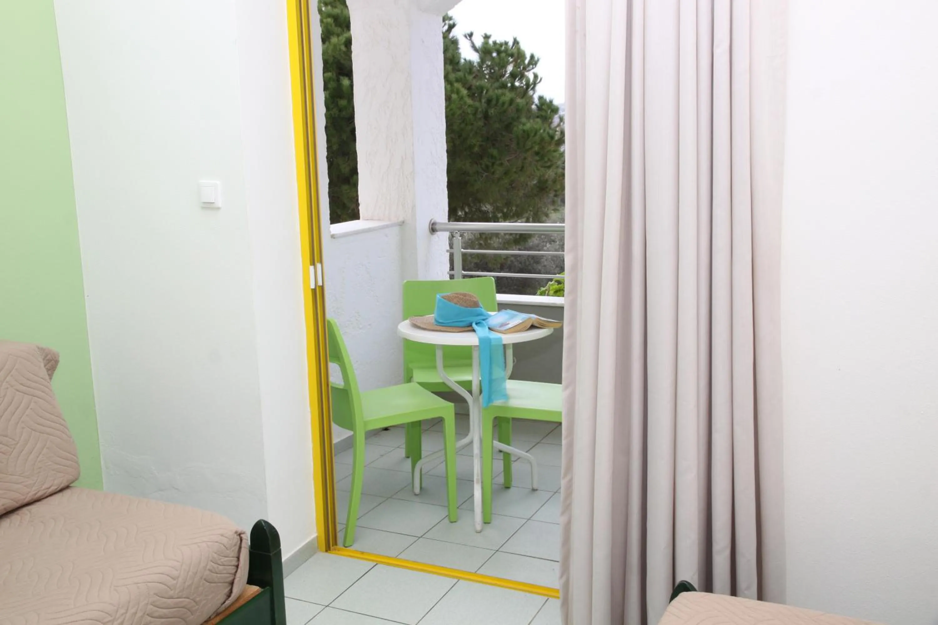 Balcony/Terrace in Apollon Hotel Apartments