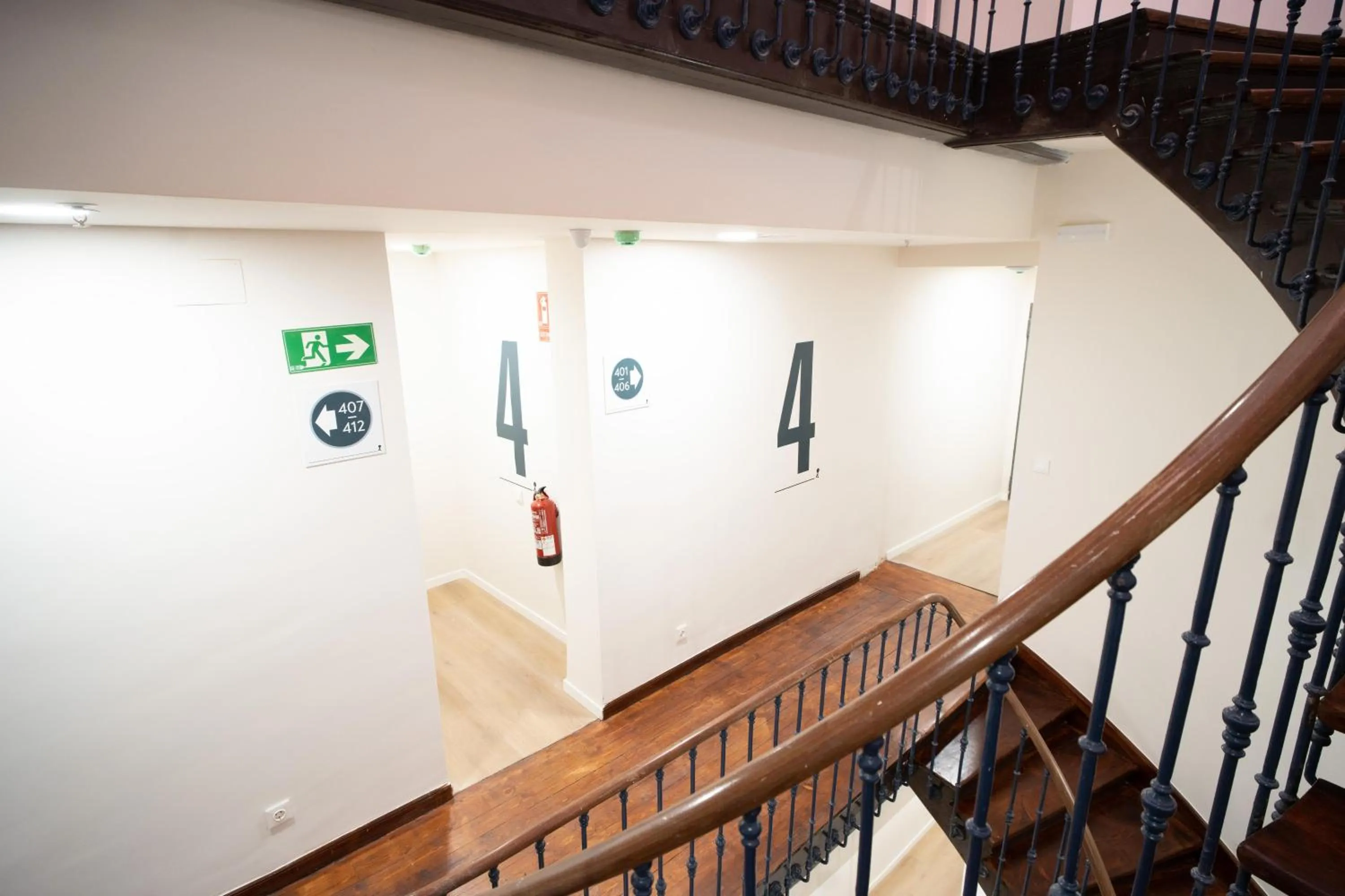 Decorative detail in Adventure Hostel Madrid