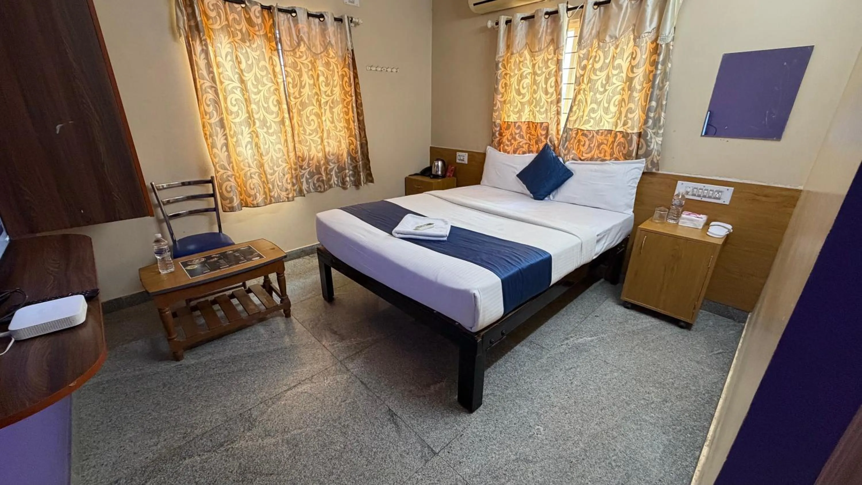 Bed in Hotel Natasha Regency Bangalore Airport