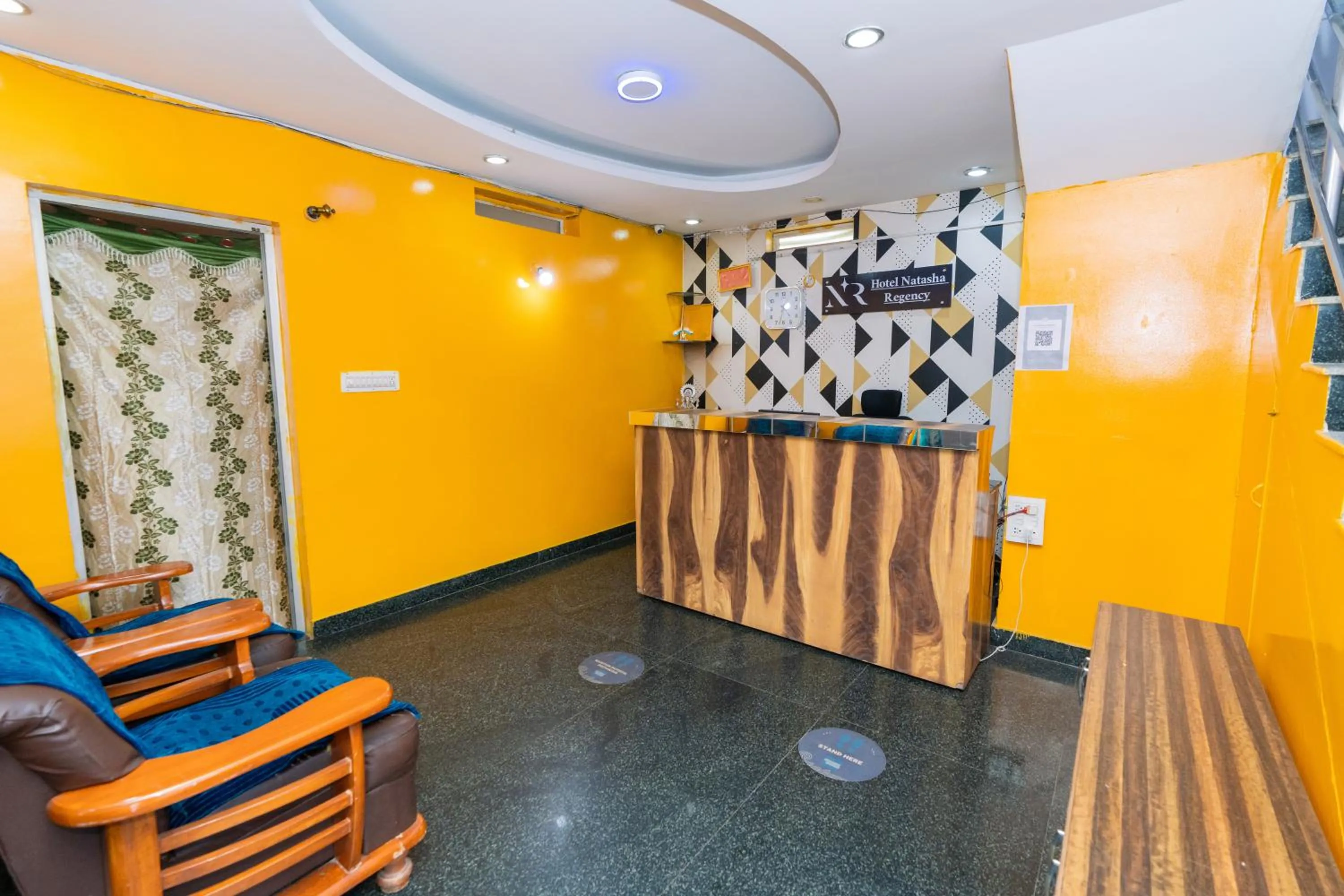 Seating area in Hotel Natasha Regency Bangalore Airport