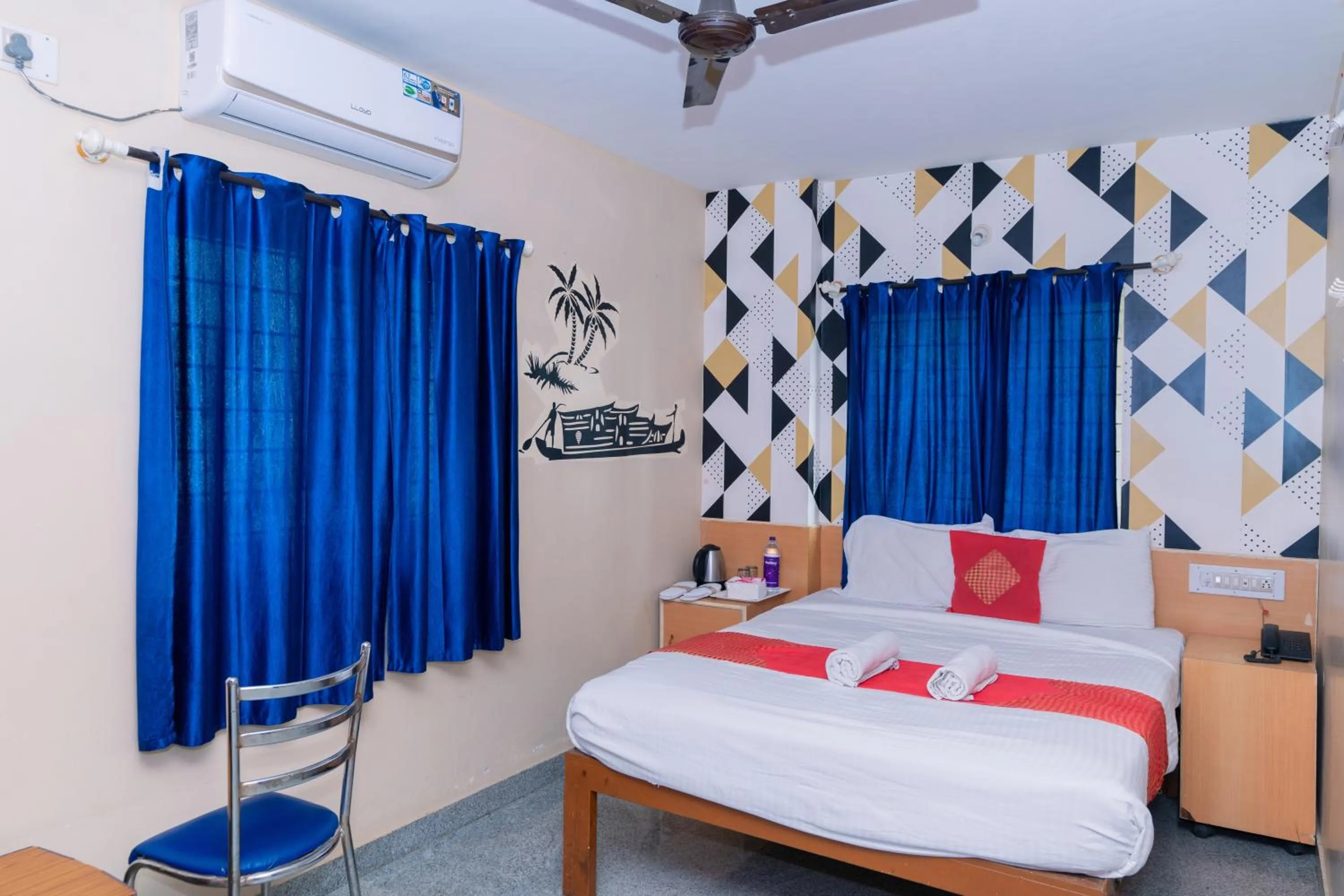 Bed in Hotel Natasha Regency Bangalore Airport