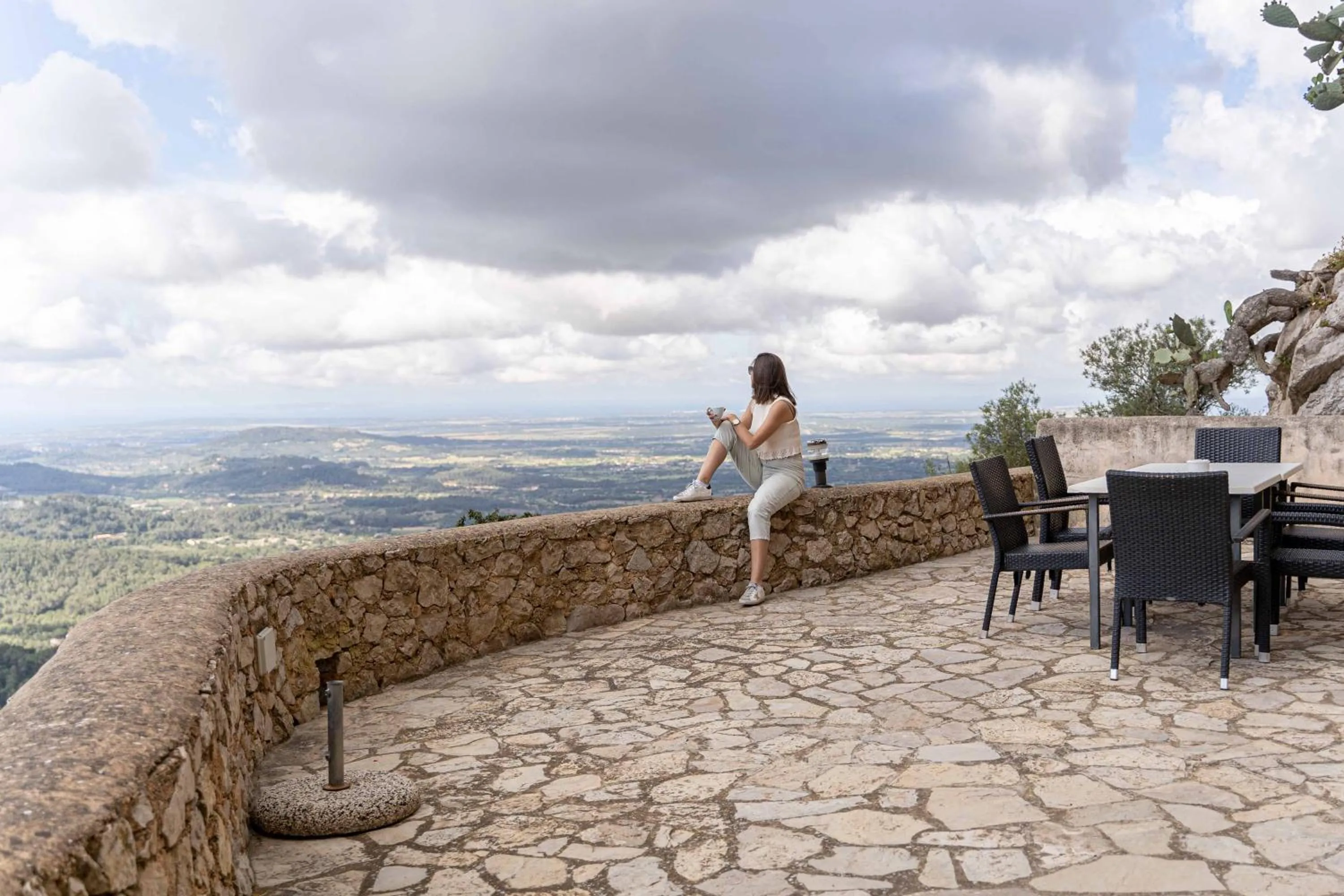 Balcony/Terrace in Petit Hotel Hostatgeria Sant Salvador
