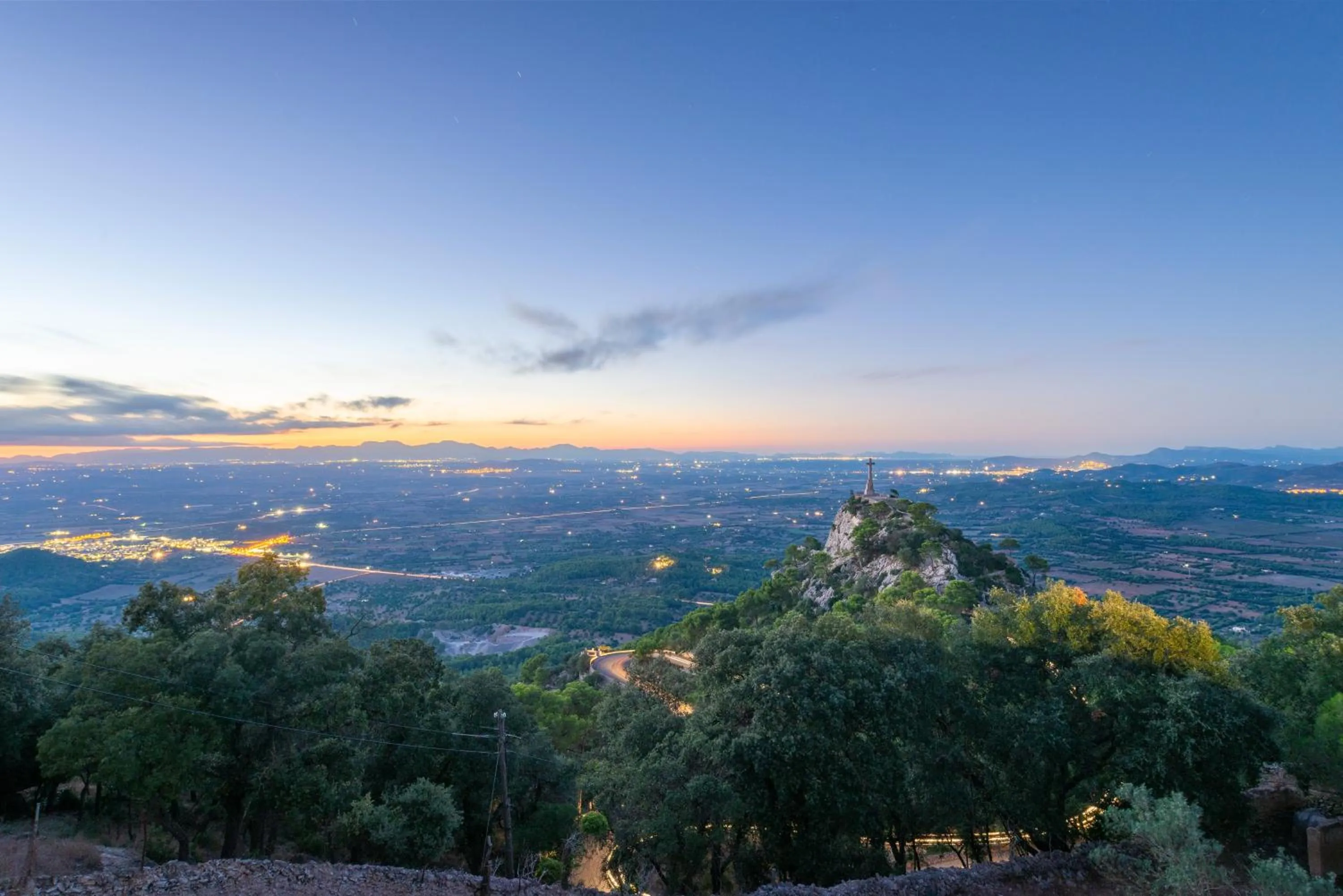 Natural landscape in Petit Hotel Hostatgeria Sant Salvador