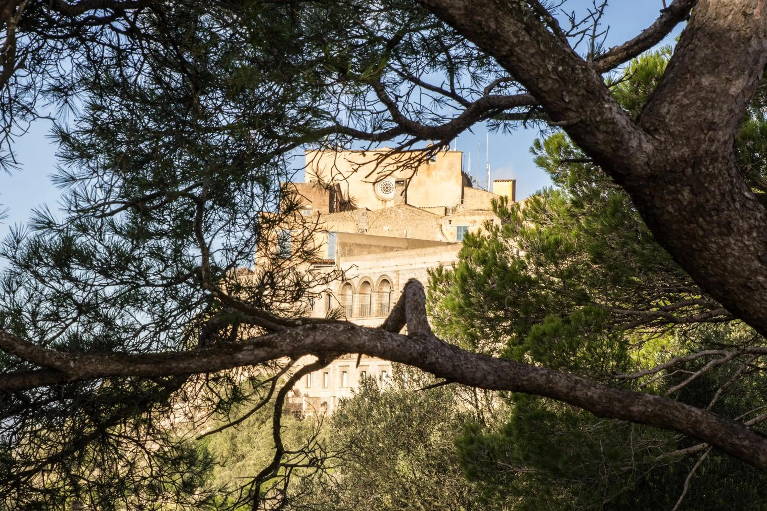 Property building in Petit Hotel Hostatgeria Sant Salvador