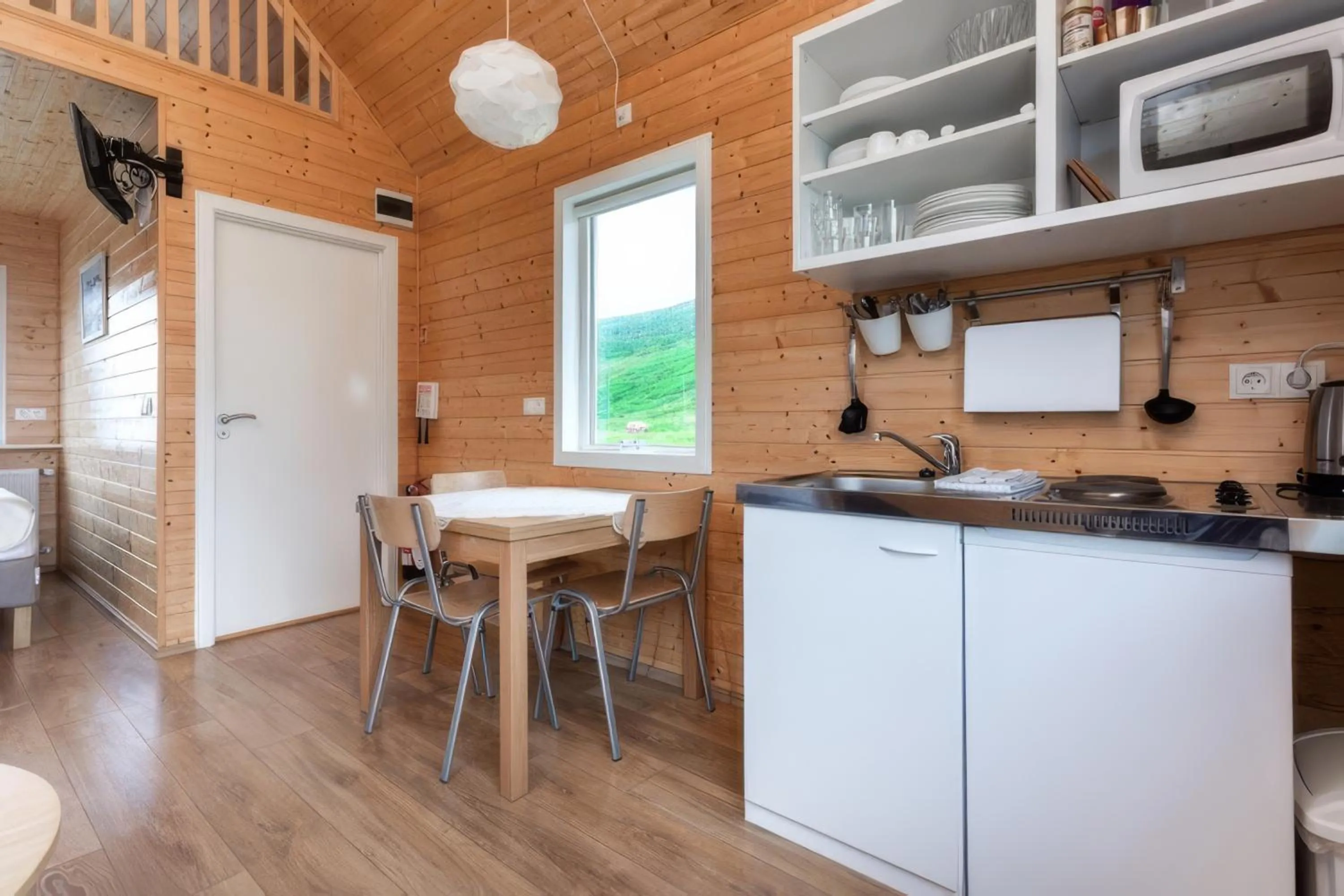 kitchen in Mjoeyri Travel Holiday Homes