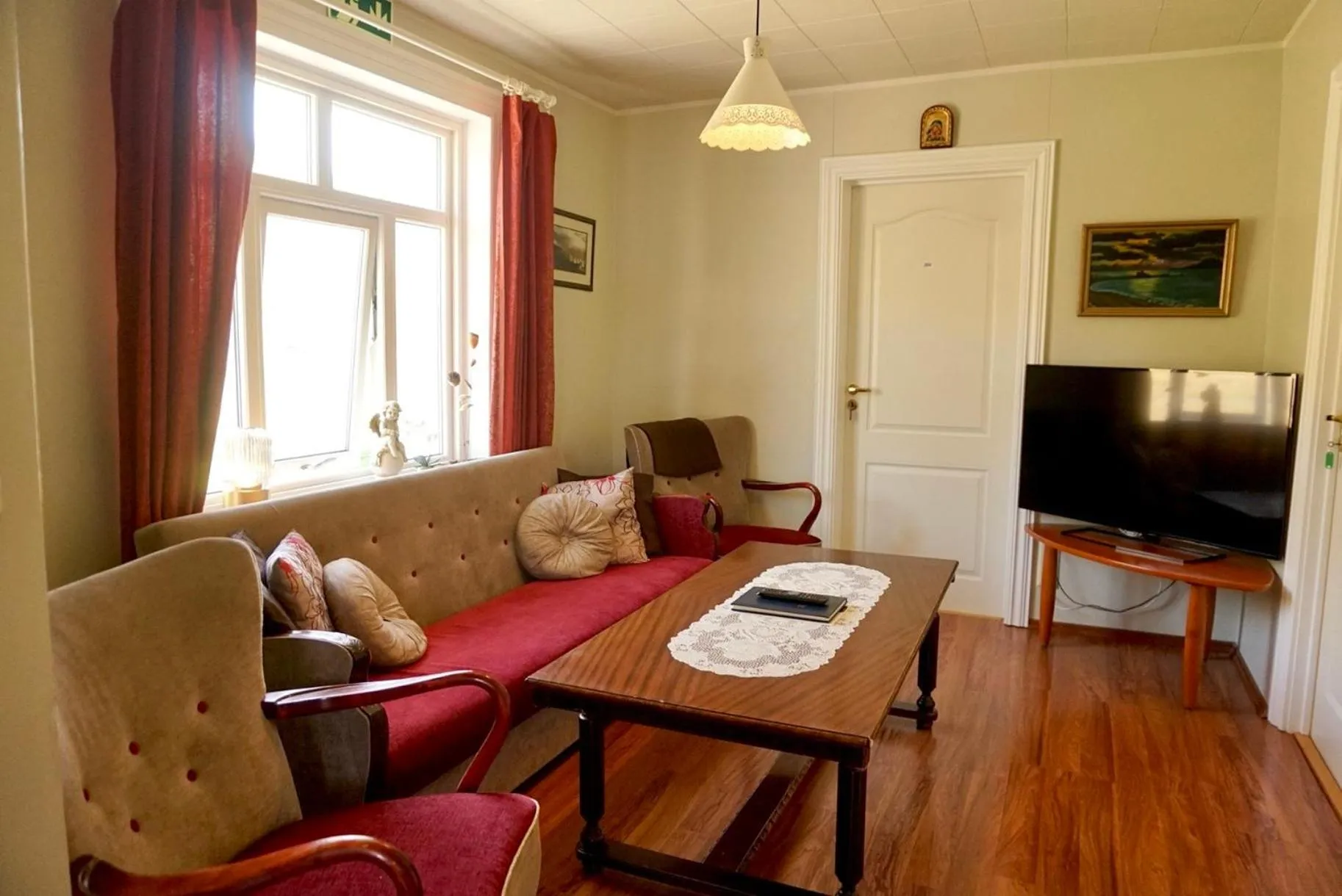 Living room in Mjoeyri Travel Holiday Homes