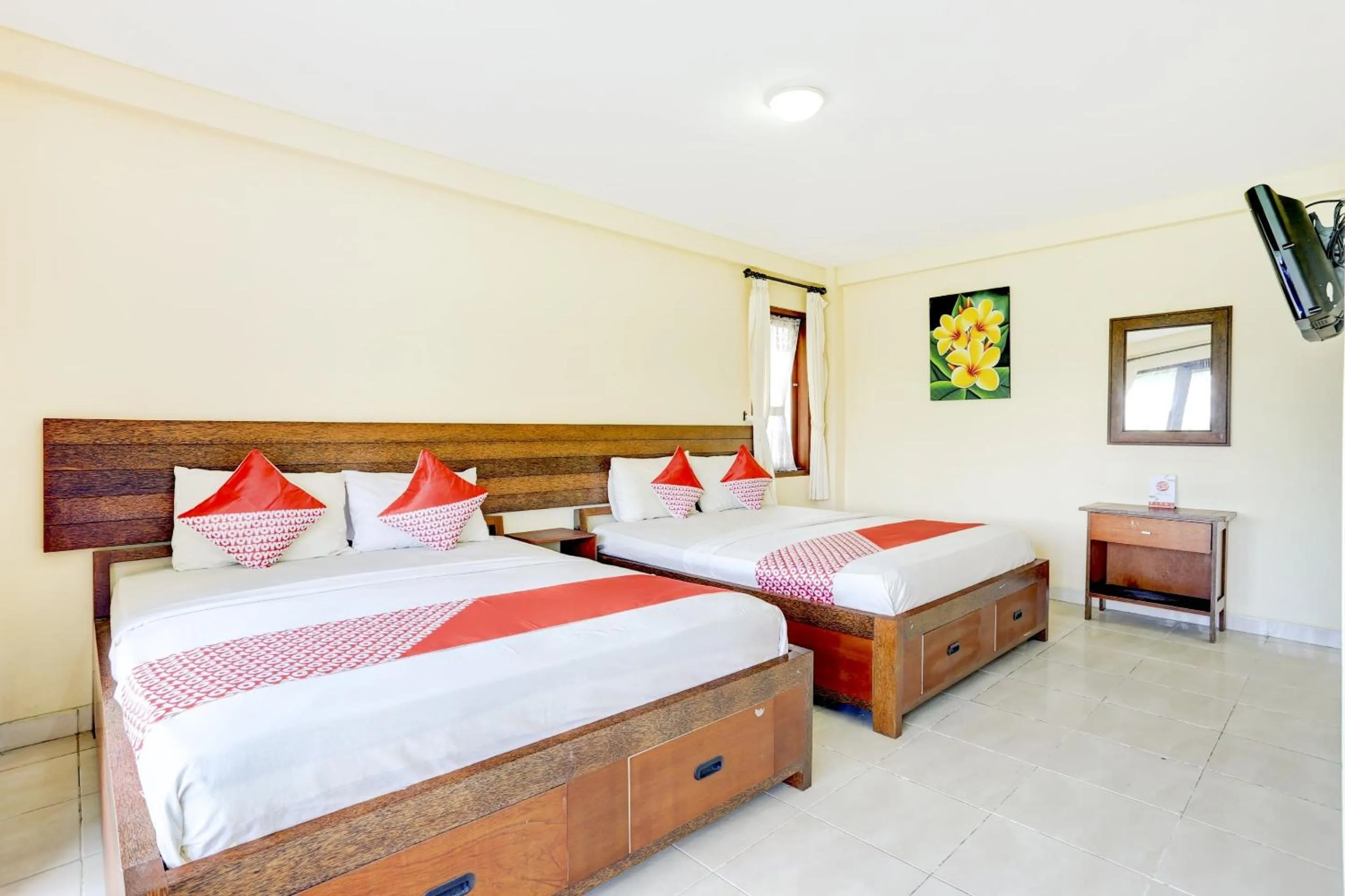 Bedroom in Hotel O Damai