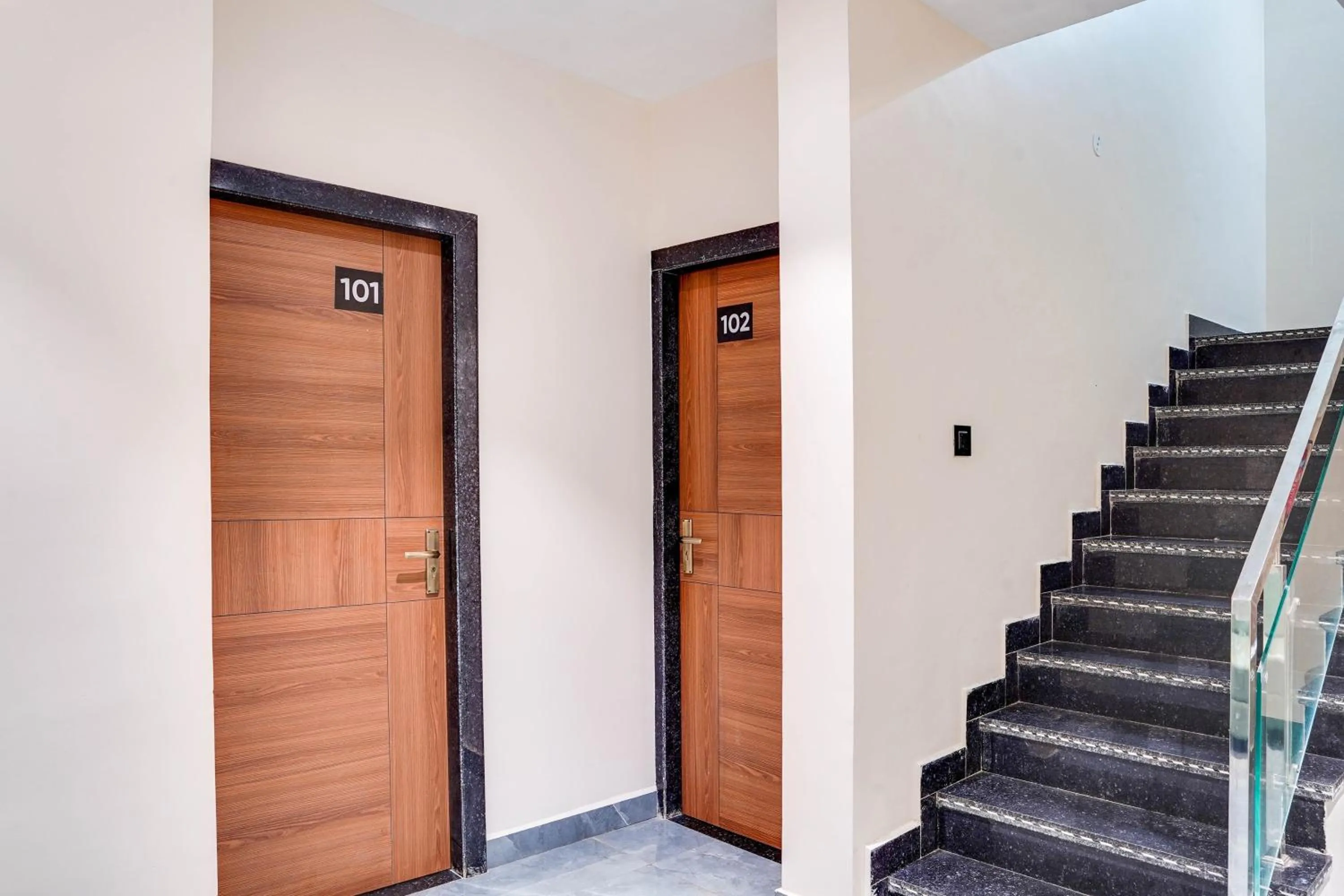 Lobby or reception in HOTEL O ANJANEY PALACE