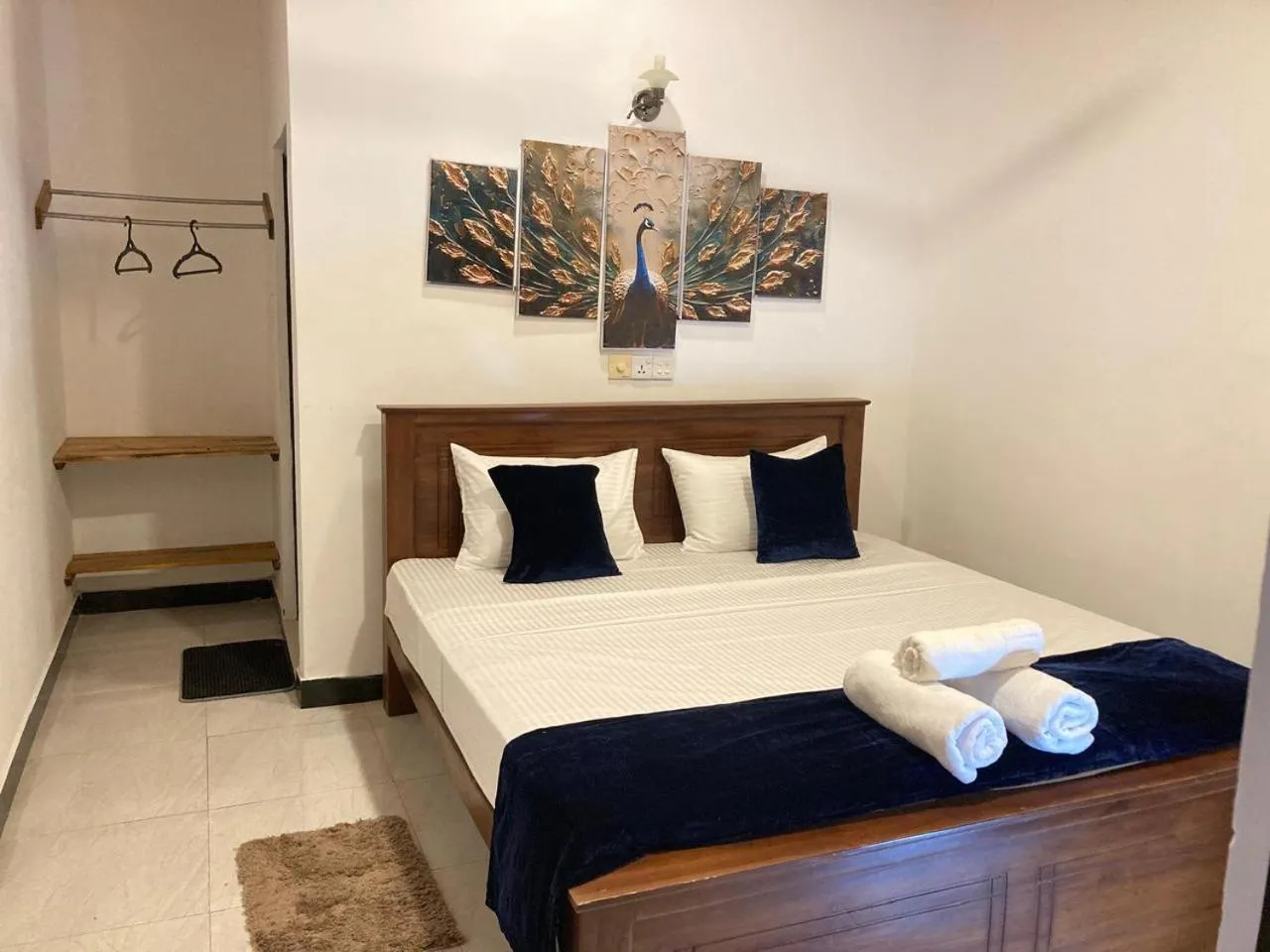 Bed in Ceylon Beach haven Uppuveli