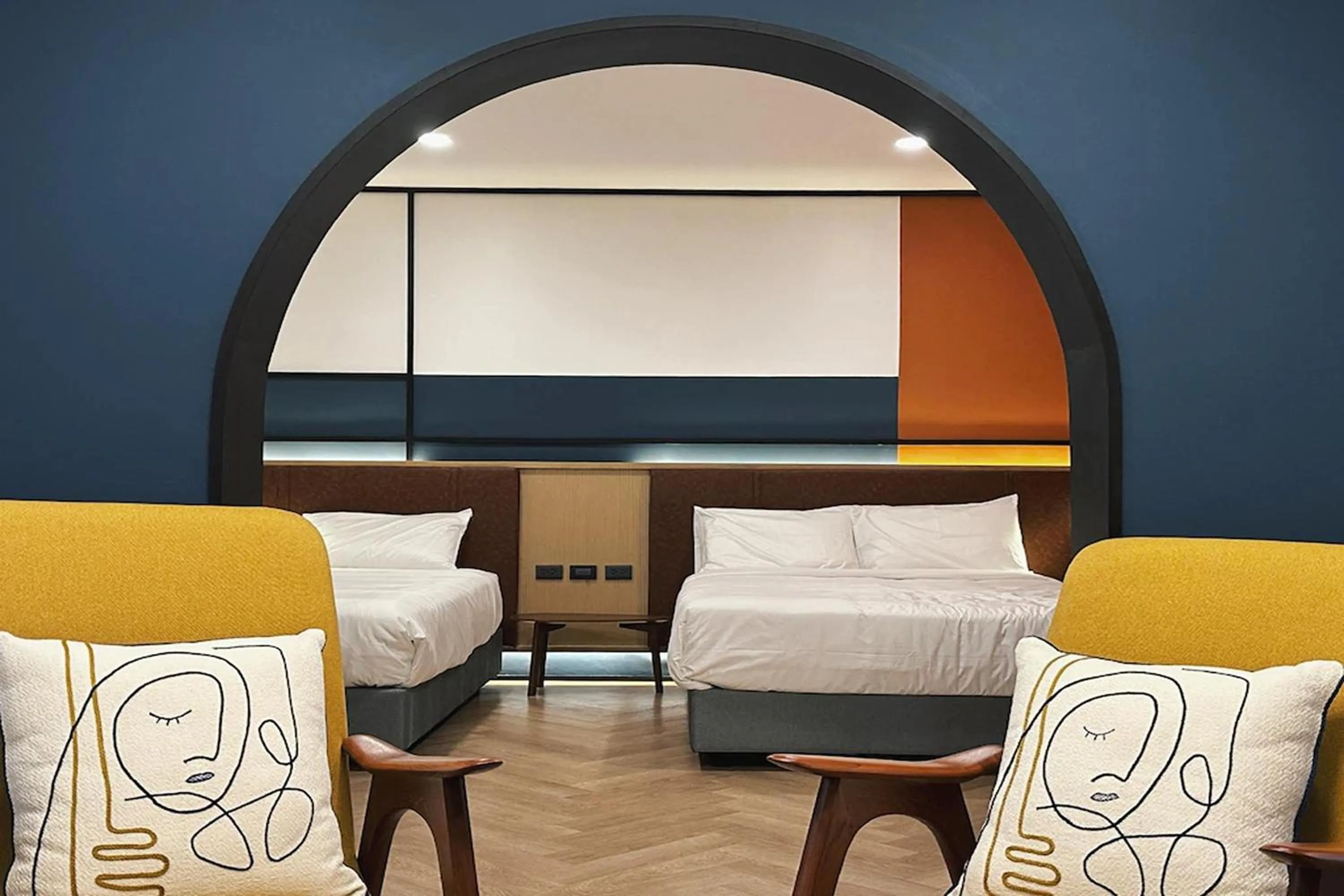 Bedroom, Bed in Parcel Hotel Bangkok