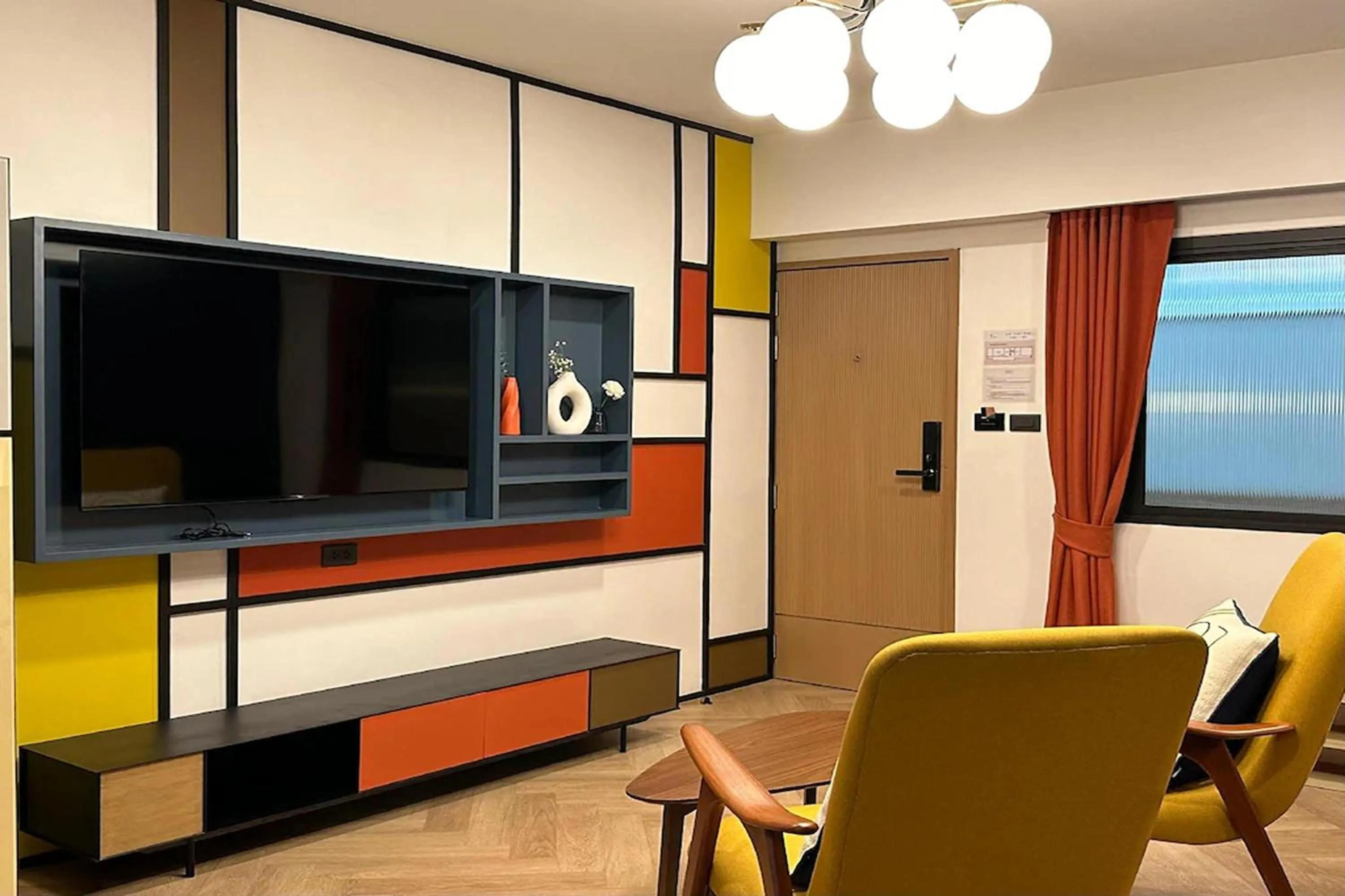 Seating area in Parcel Hotel Bangkok