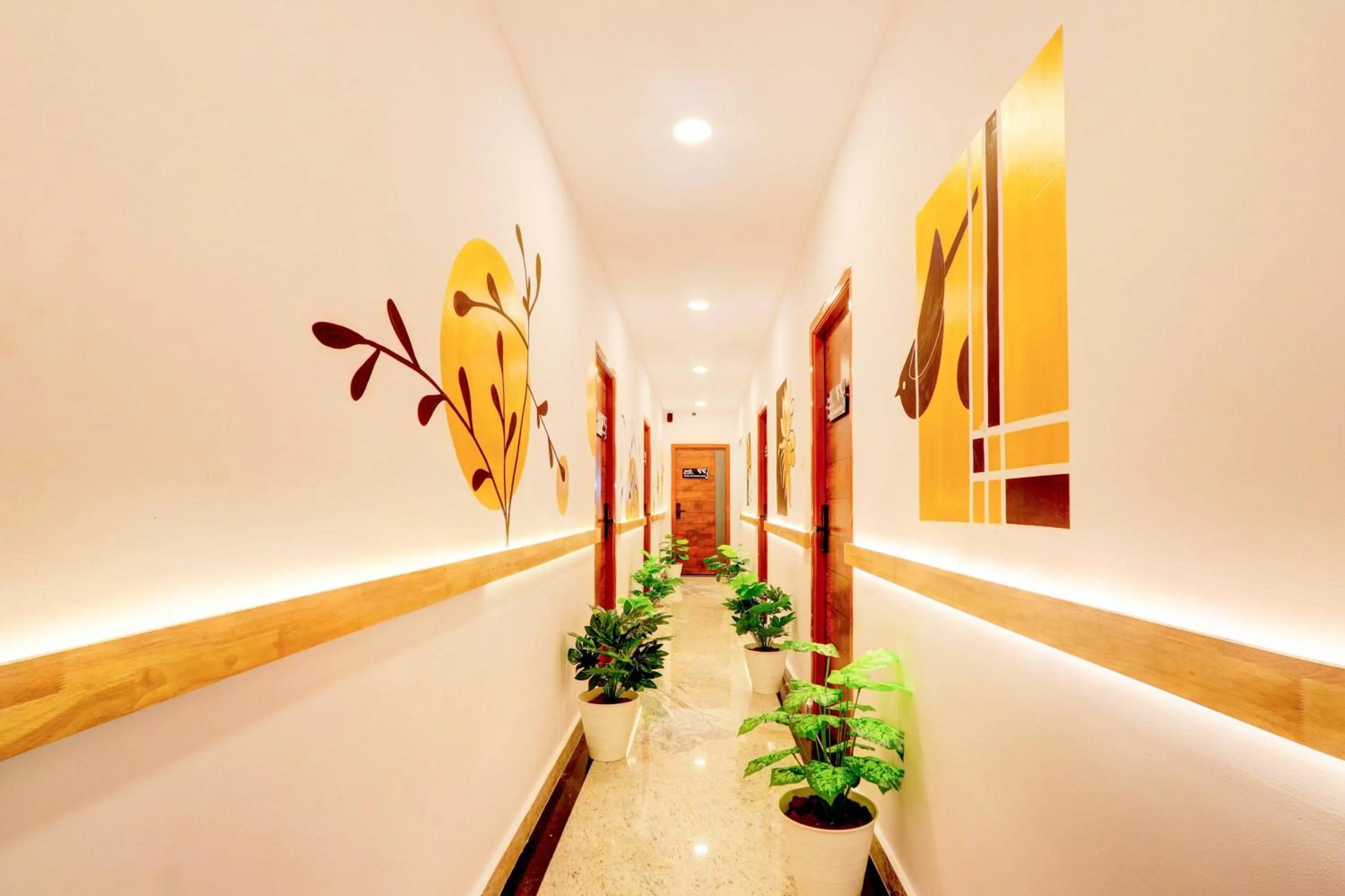 Lobby or reception in Super Townhouse CASA GRAND HIMAYATNAGAR