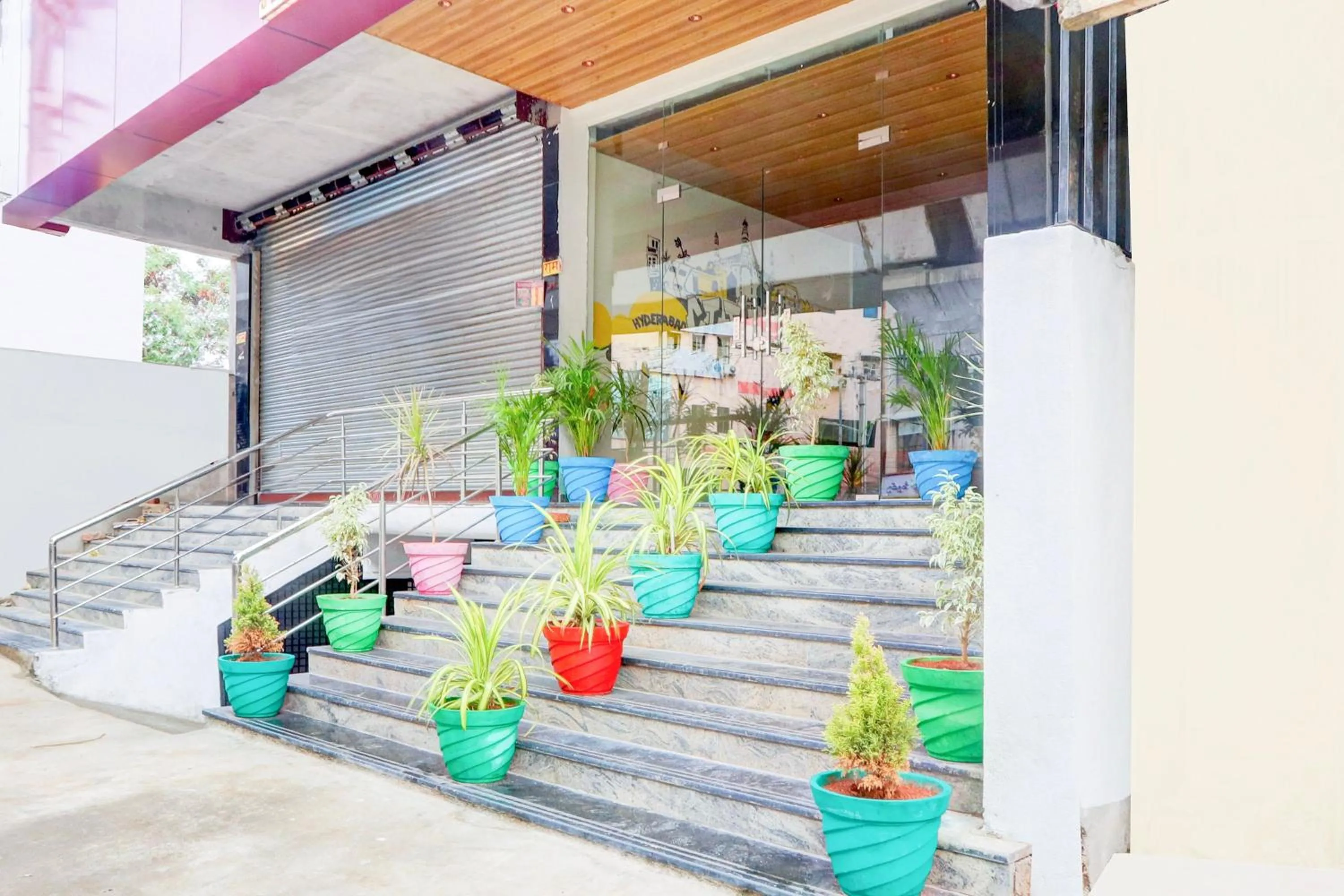 Facade/entrance in Super Townhouse CASA GRAND HIMAYATNAGAR