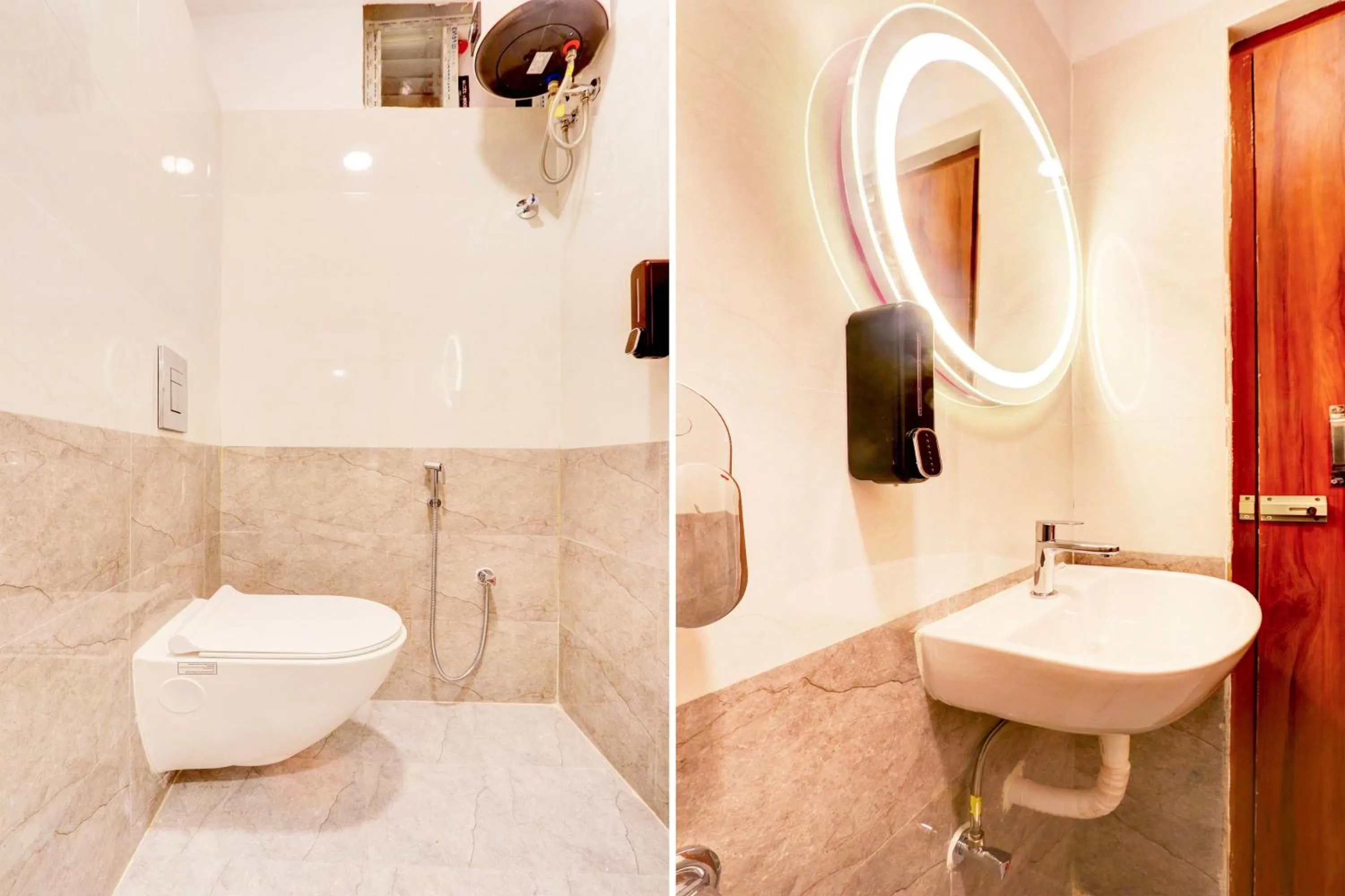 Bathroom in Super Townhouse CASA GRAND HIMAYATNAGAR