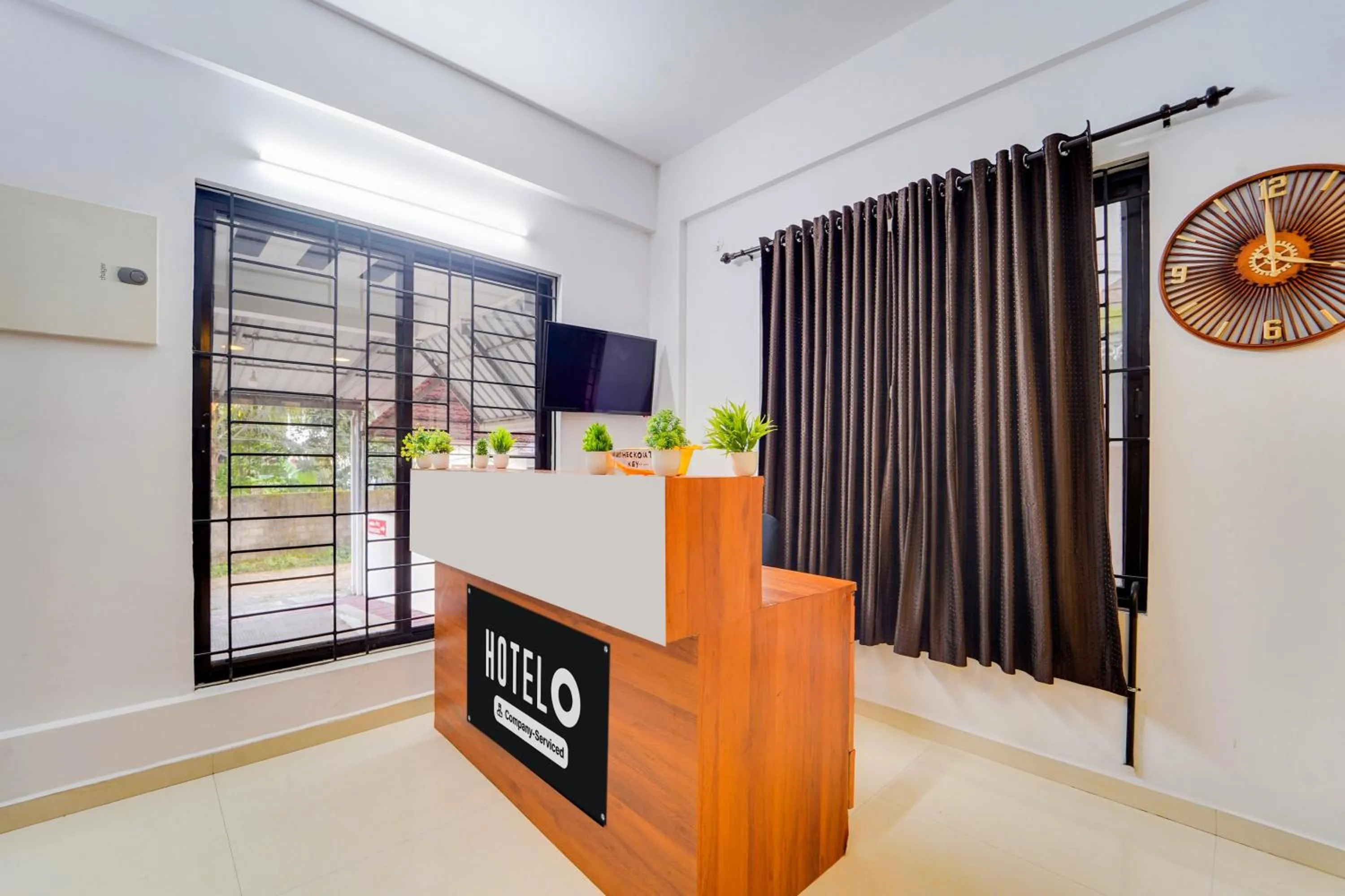 Lobby or reception in Super Hotel O Cheranelloor Aster Medicity Formerly Abriz Residency