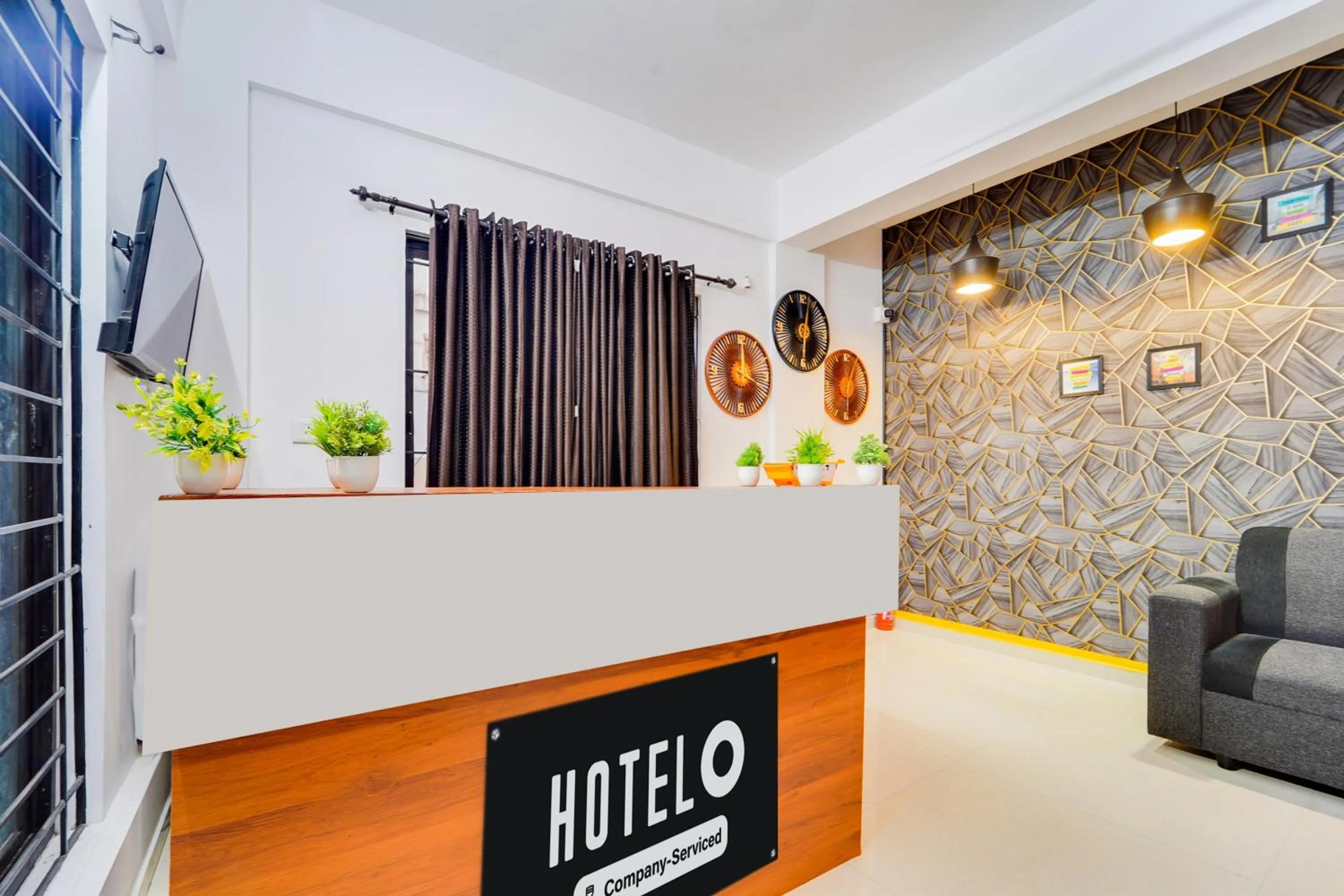 Lobby or reception in Super Hotel O Cheranelloor Aster Medicity Formerly Abriz Residency