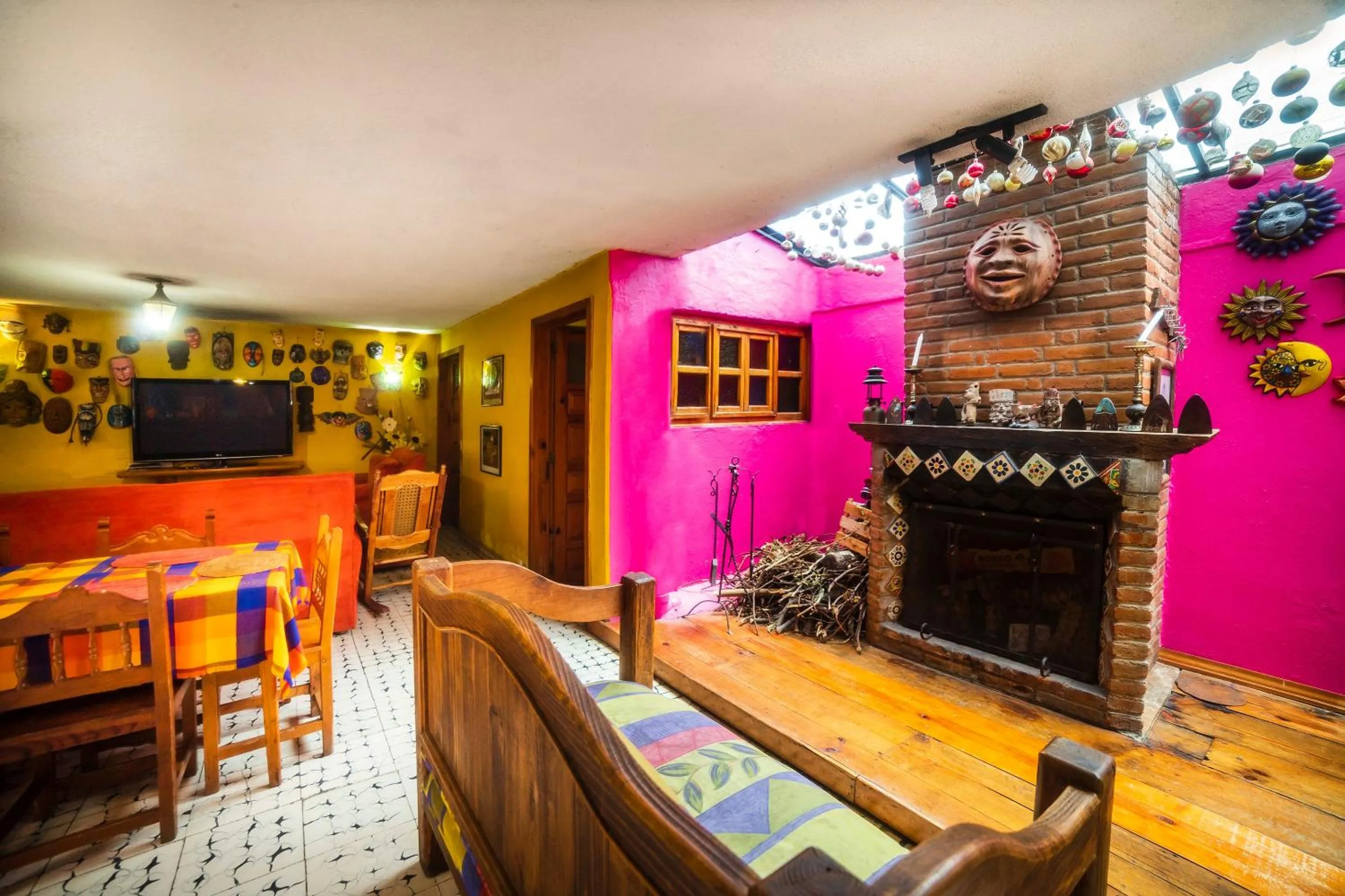 Lobby or reception in OYO Hotel El Mineral, Tlalpujahua