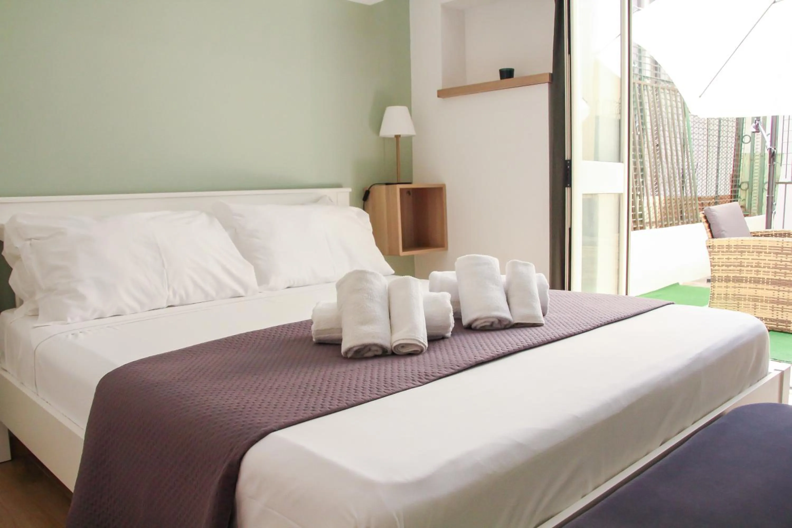 Bed in VPM ROOMS central train station