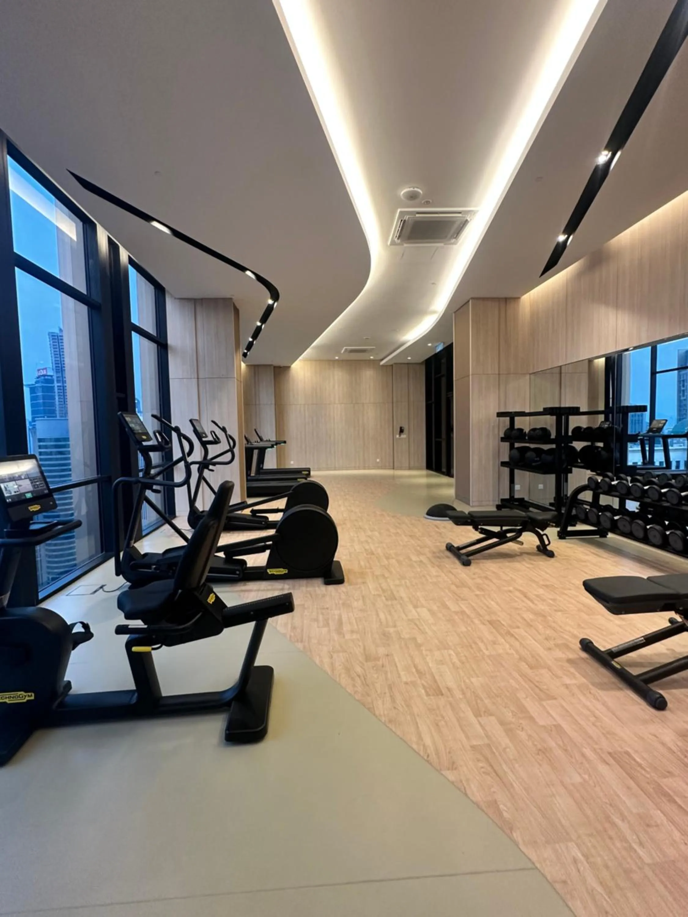 Fitness centre/facilities in Axon Residence Suites KL