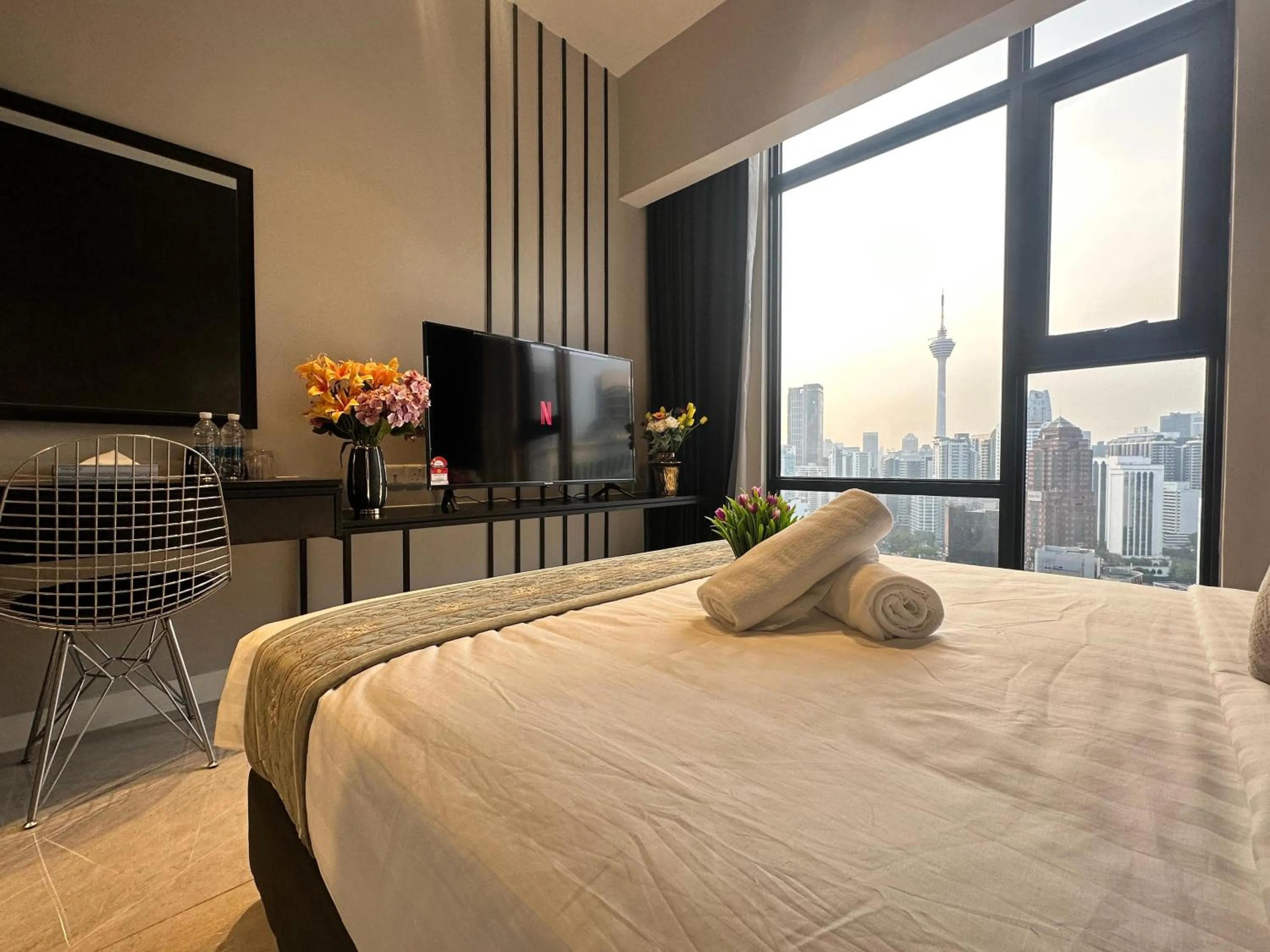 Bed in Axon Residence Suites KL