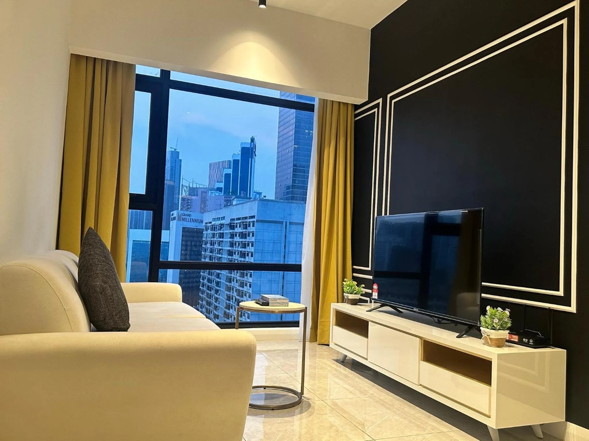 Living room in Axon Residence Suites KL