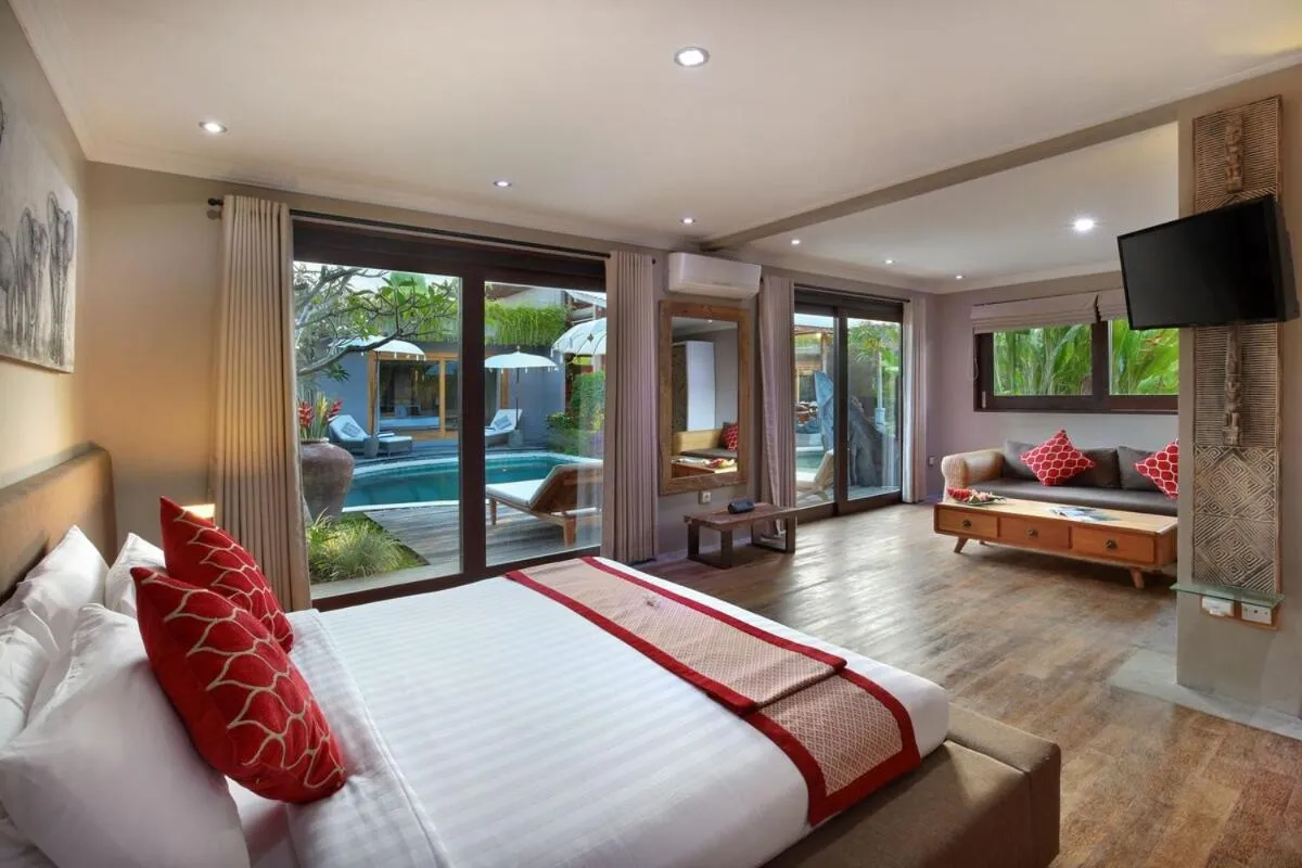 Bed in Villa Gahana Bali