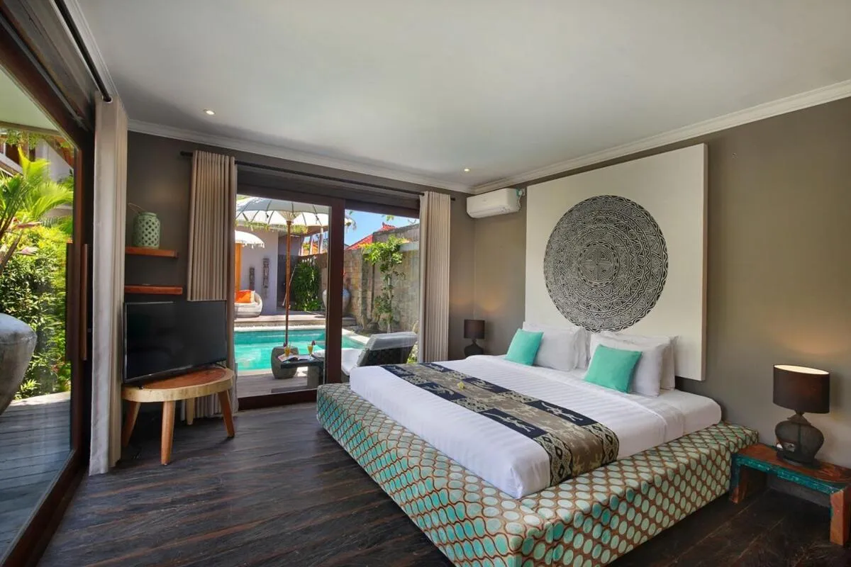 Bed in Villa Gahana Bali
