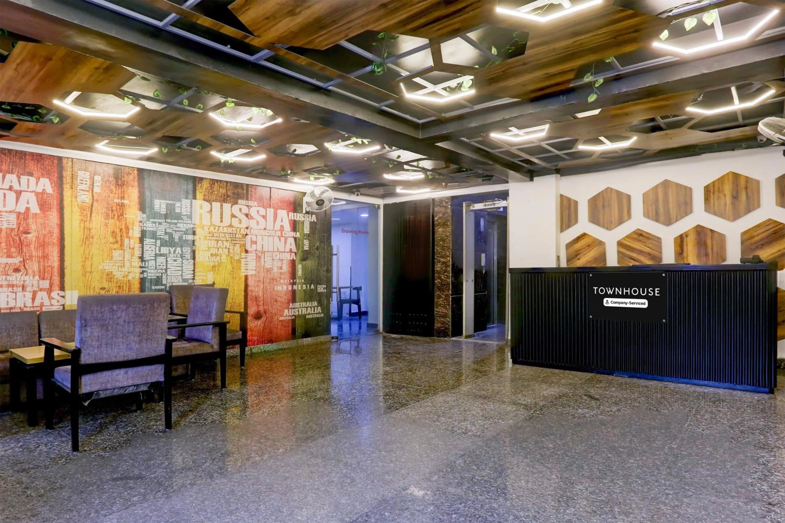 Lobby or reception in Super Townhouse Rohini Sector 18 Formerly Relic Stay