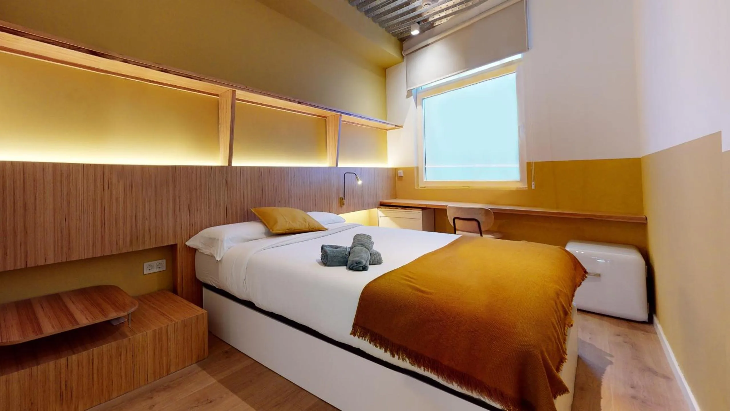 Bed in Ola Living Hostal Tetuan
