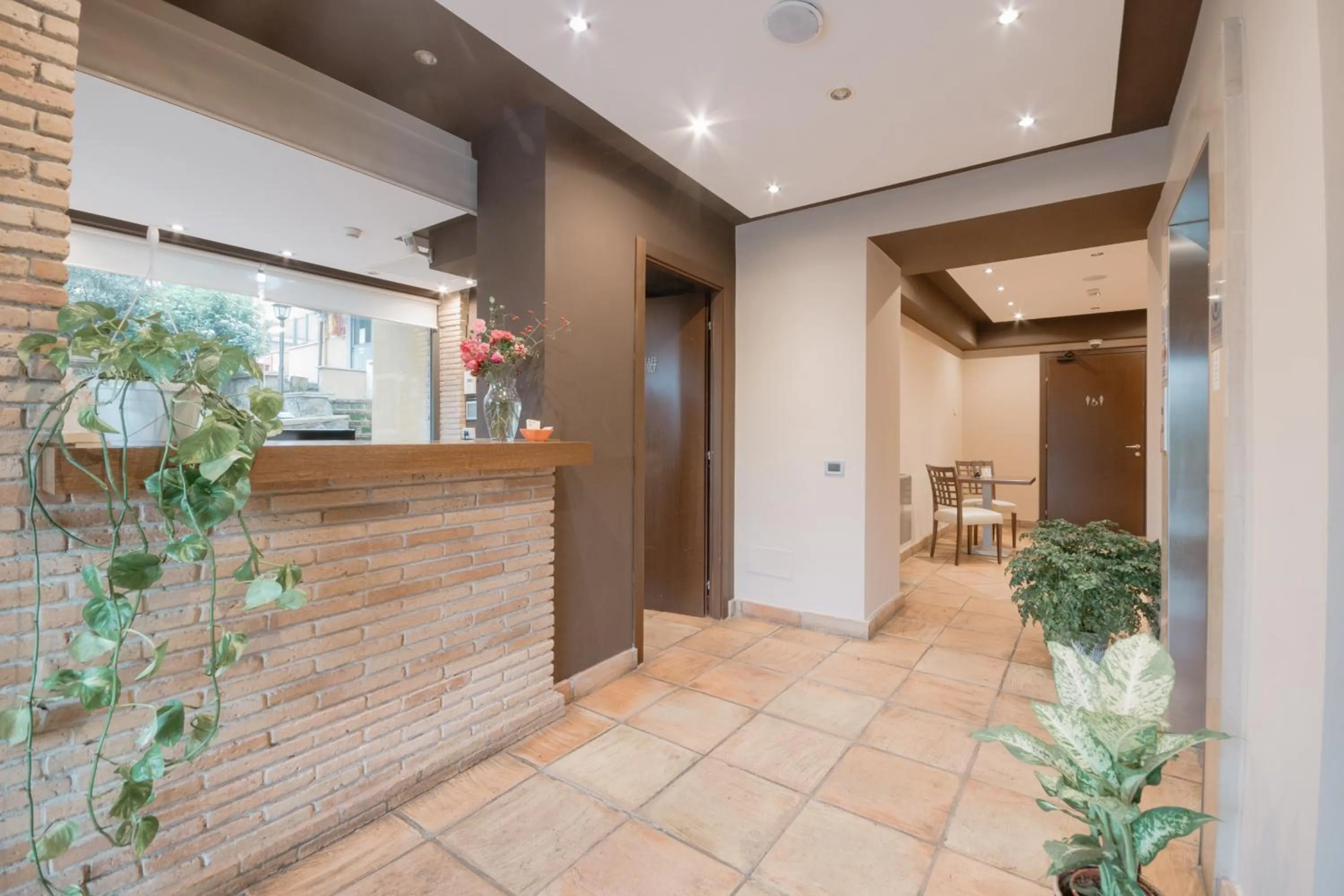 Lobby or reception in Green Hotel Poggio Regillo