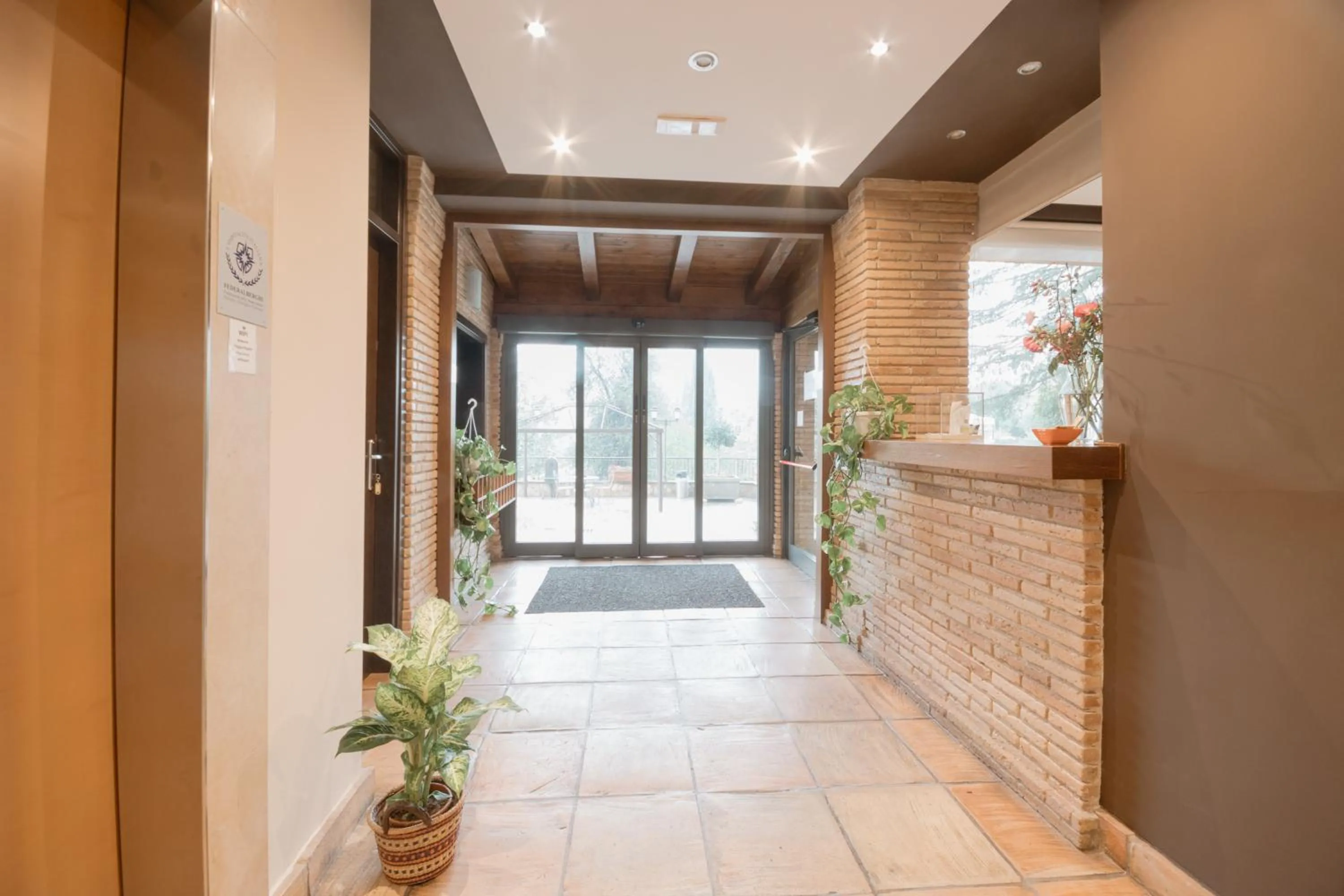 Lobby or reception in Green Hotel Poggio Regillo