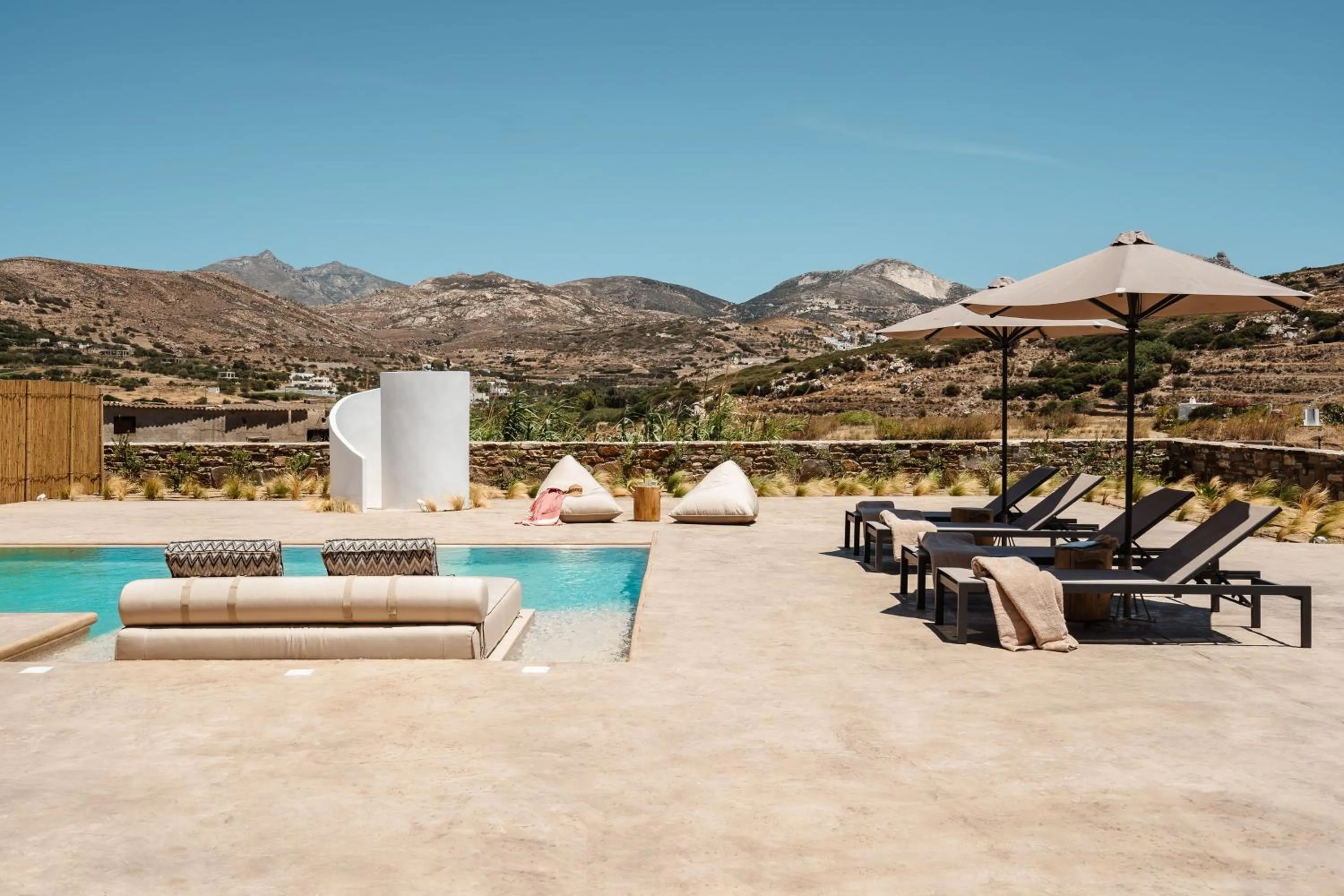 Shower in Thalelion 3 bedroom Villas with private pool and Jacuzzi