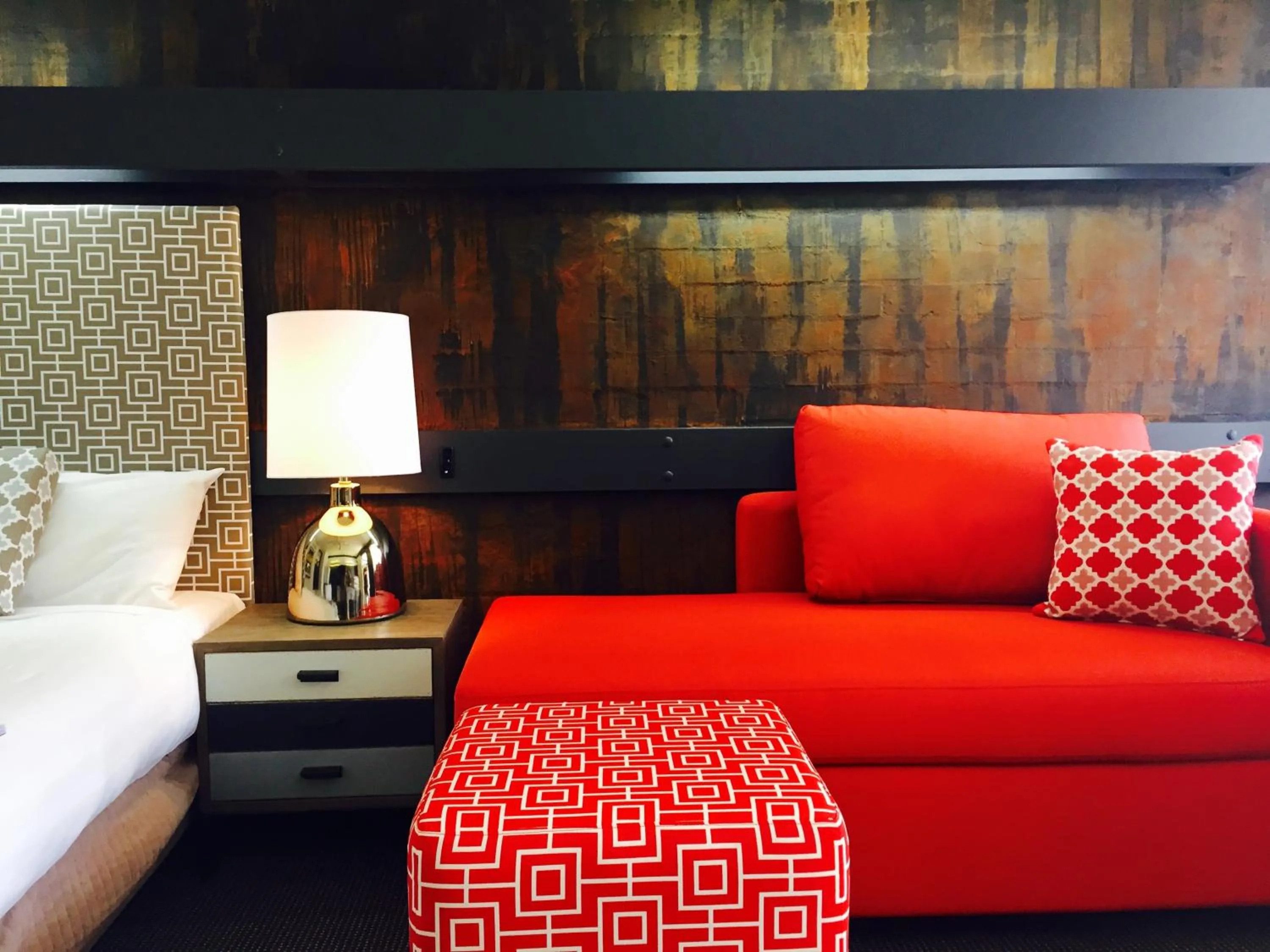 Seating area in Brougham Arms Hotel