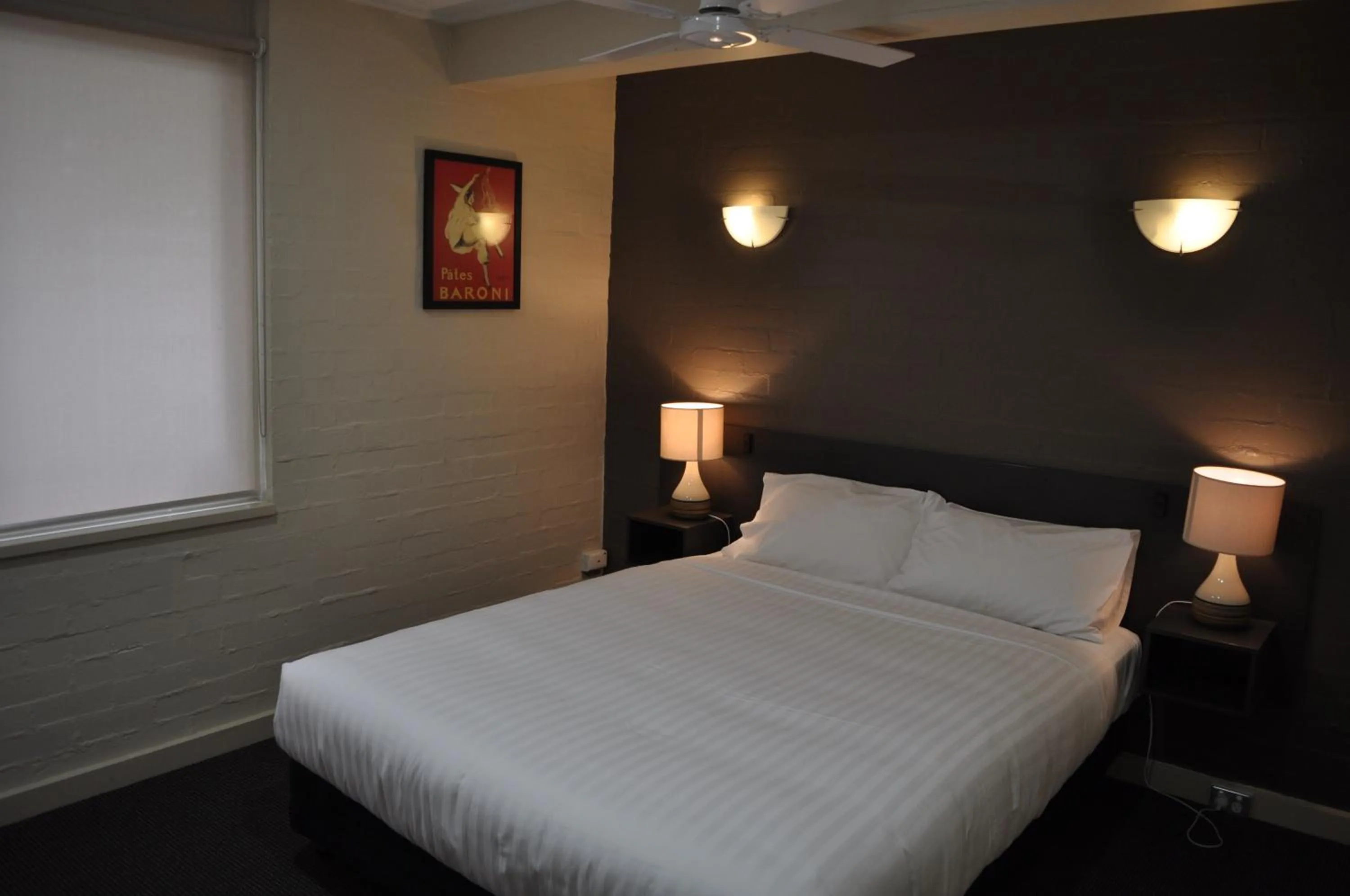 Bedroom in Brougham Arms Hotel